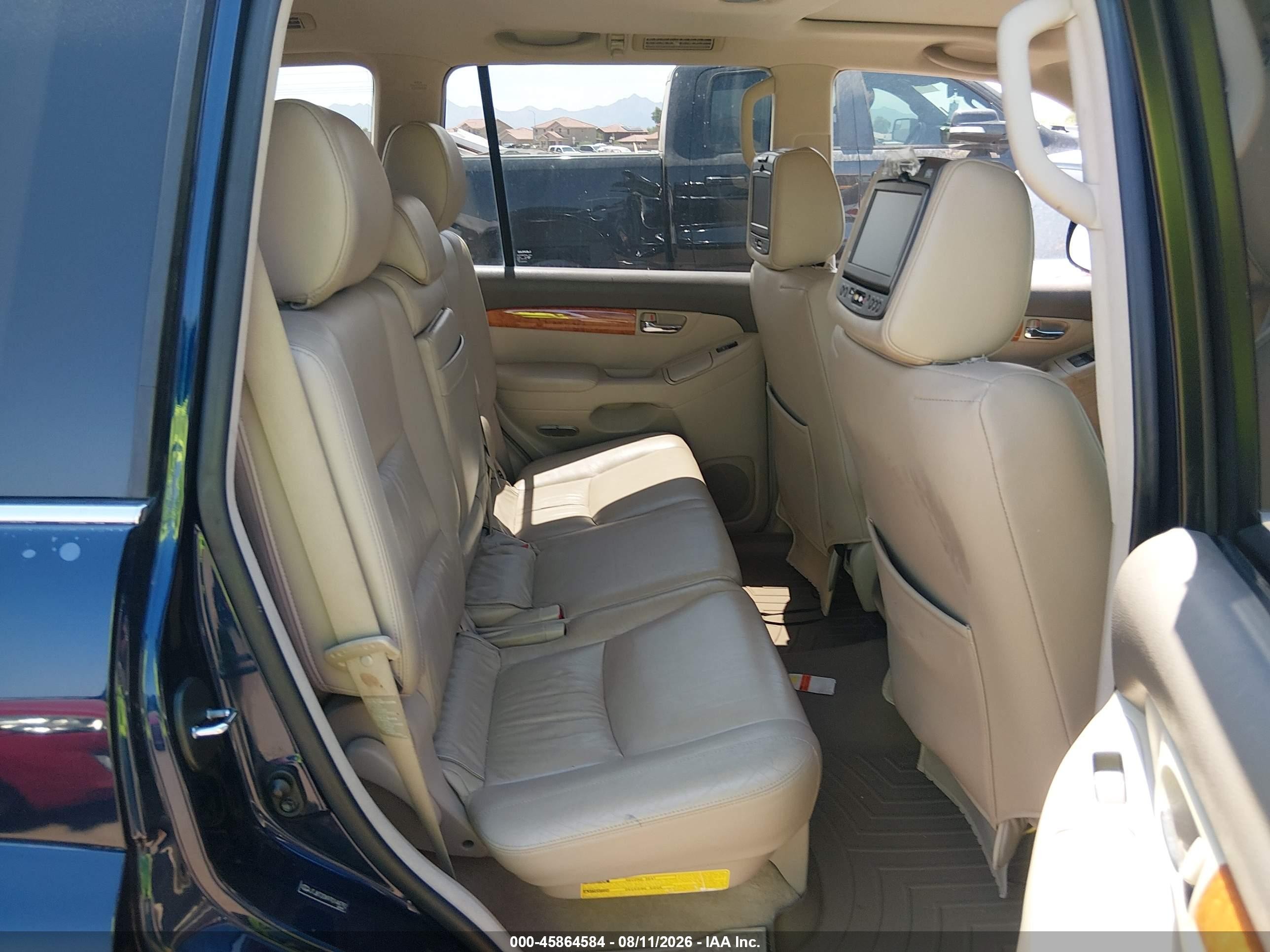 2007 Lexus Gx 470 Blue vin: JTJBT20X970144792