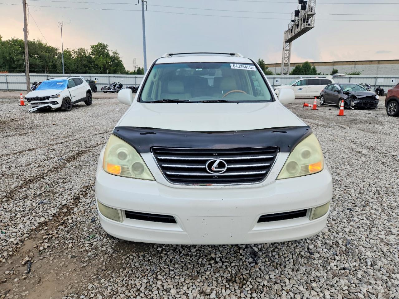 2007 Lexus Gx 470 Белый vin: JTJBT20X970145215