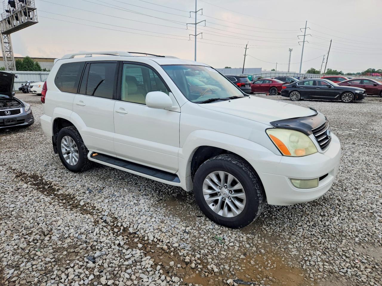2007 Lexus Gx 470 Белый vin: JTJBT20X970145215