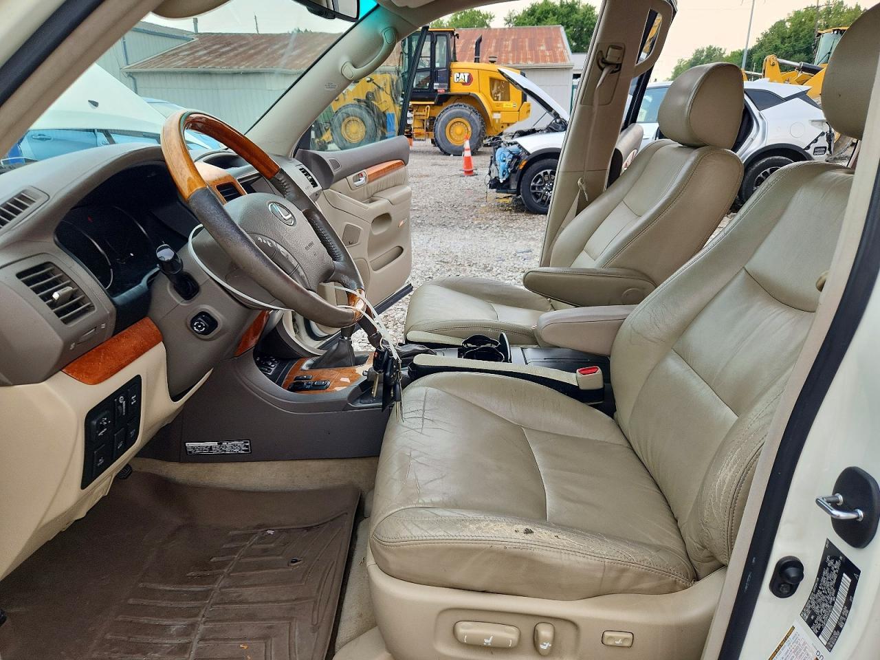 2007 Lexus Gx 470 Белый vin: JTJBT20X970145215