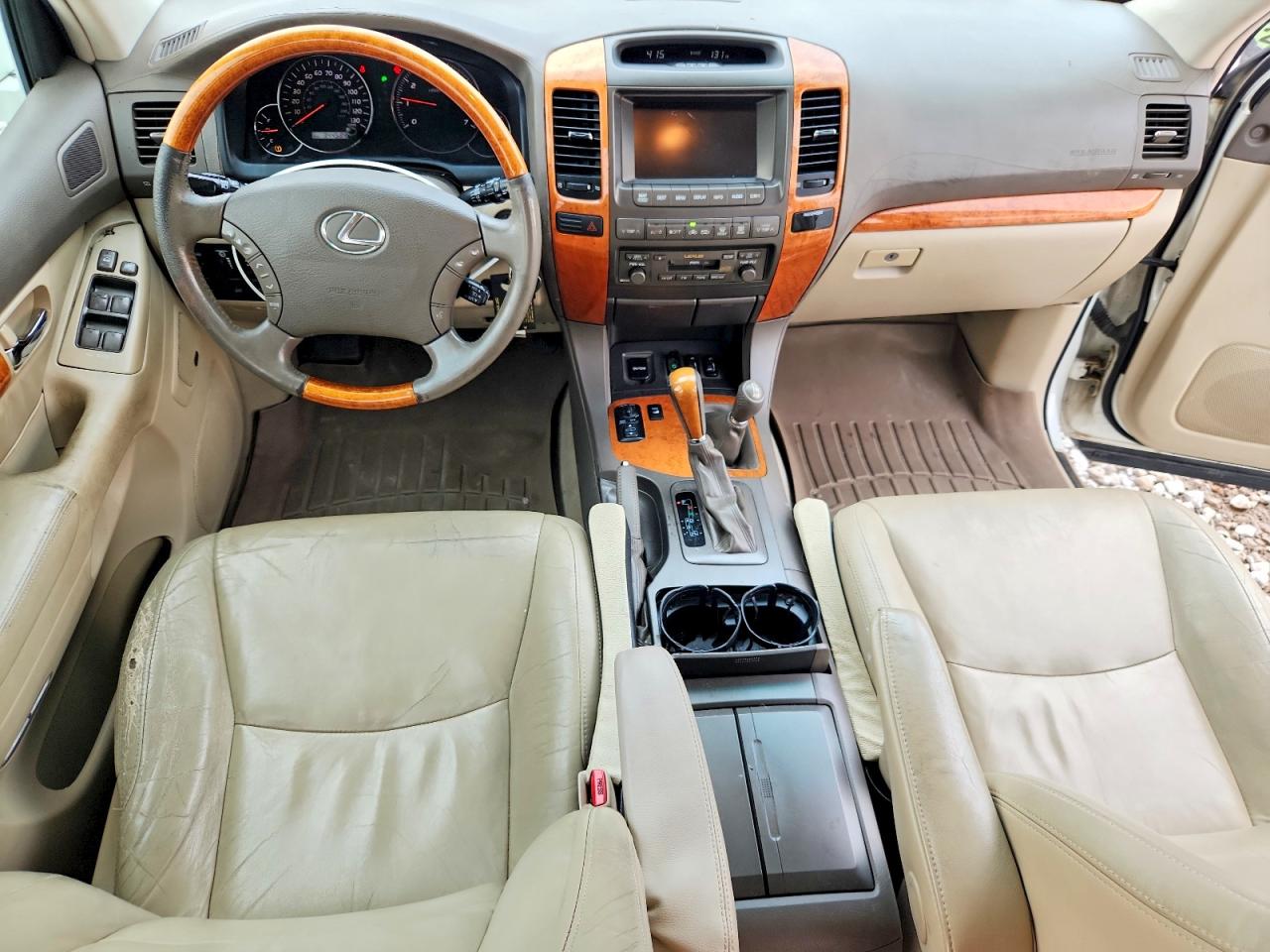 2007 Lexus Gx 470 Белый vin: JTJBT20X970145215