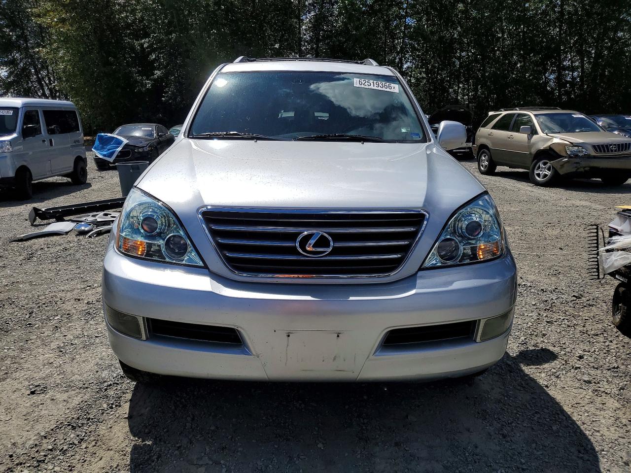 2008 Lexus Gx 470 Silver vin: JTJBT20X980157849