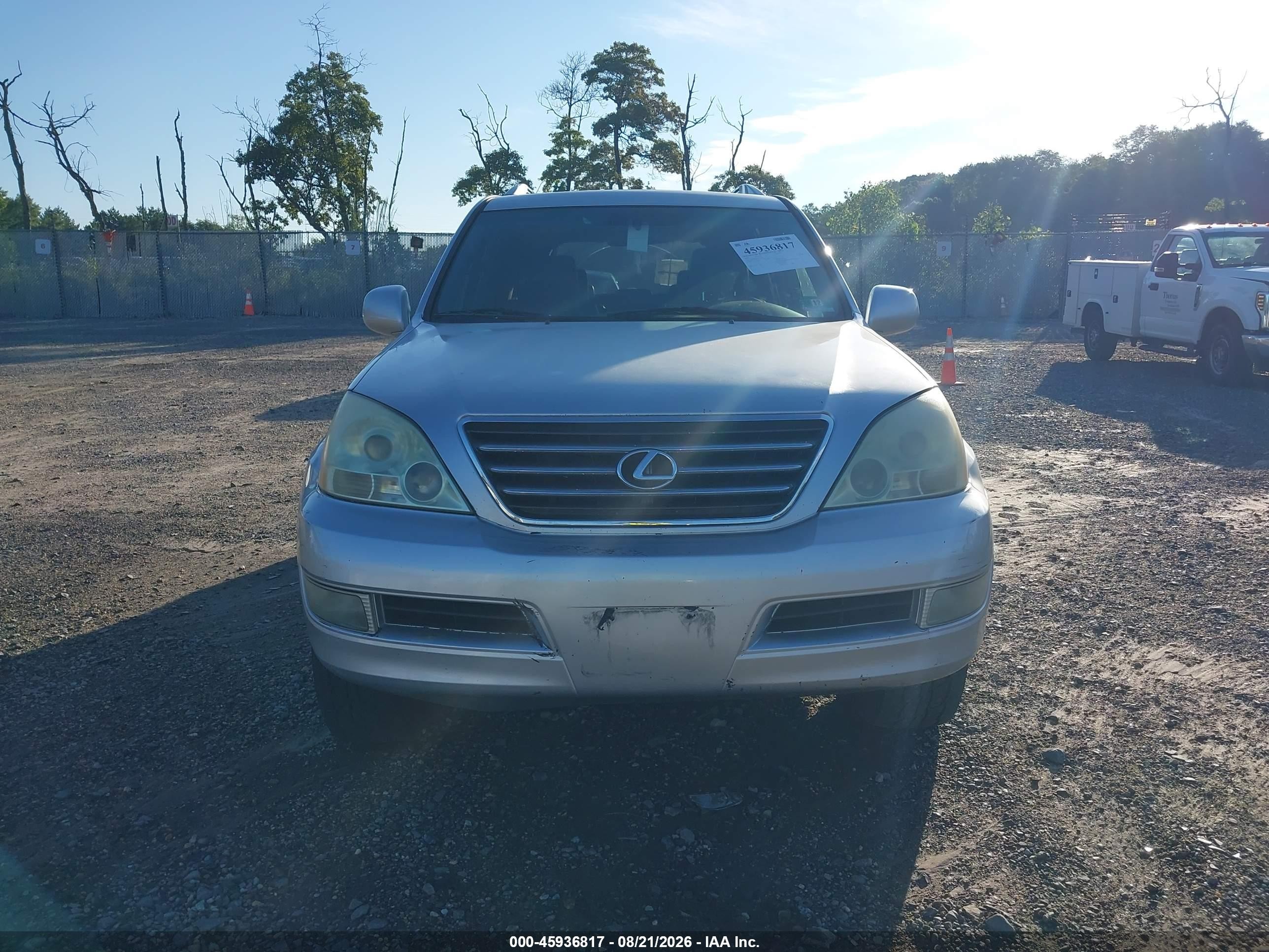 2008 Lexus Gx 470   Gray vin: JTJBT20X980162940