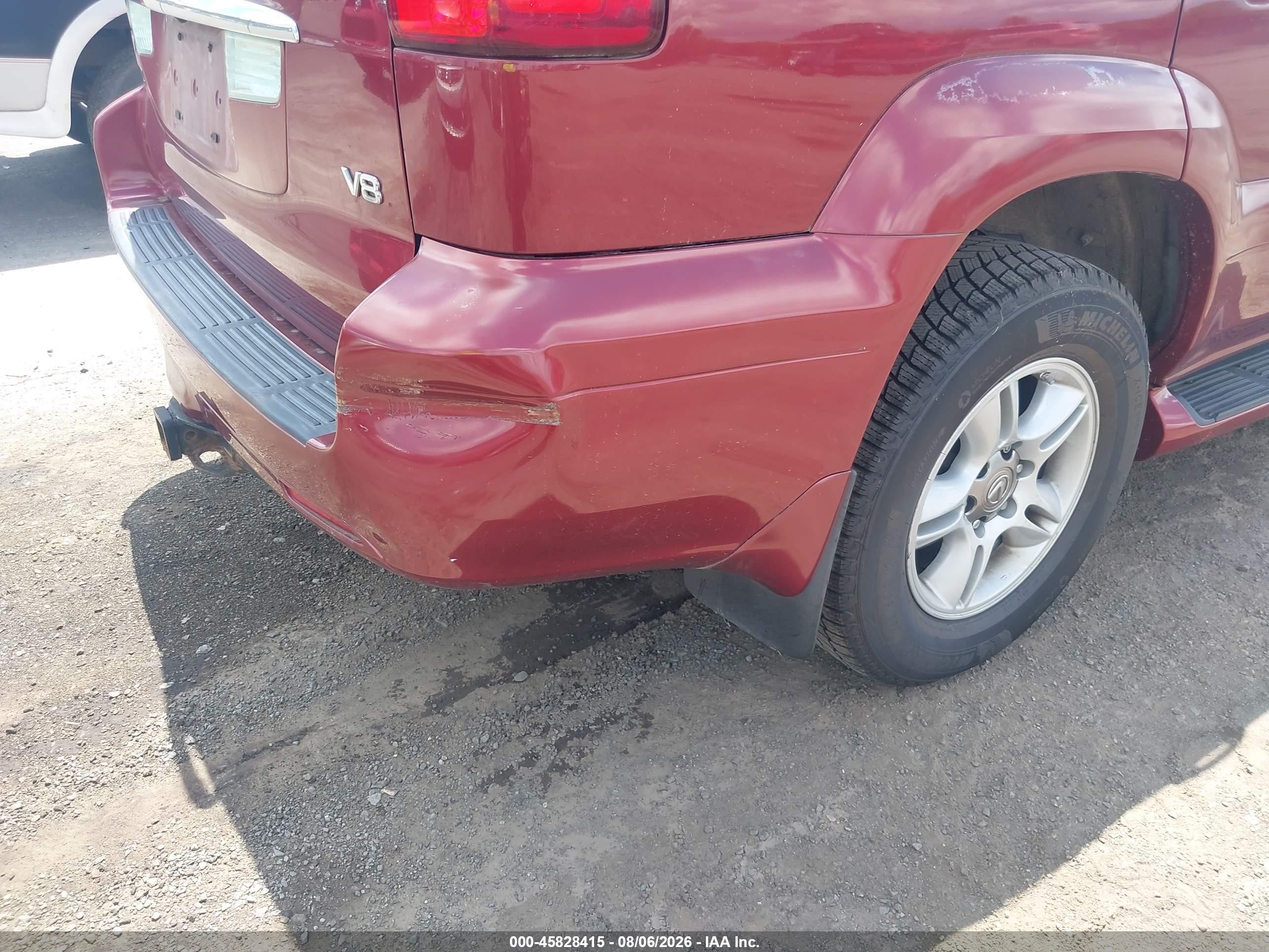 2009 Lexus Gx 470   Maroon vin: JTJBT20X990174426