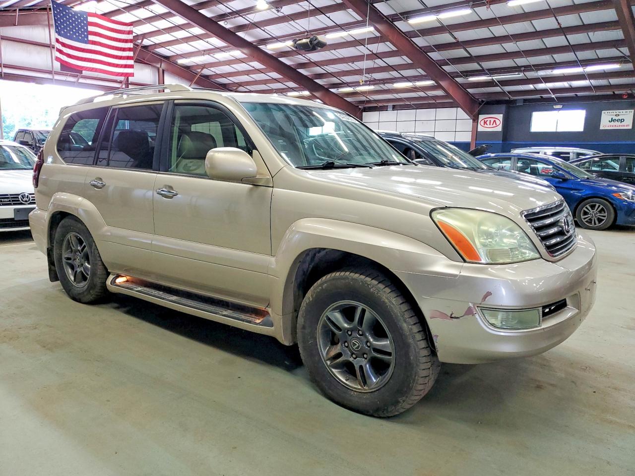 2009 Lexus Gx 470 Tan vin: JTJBT20X990176046
