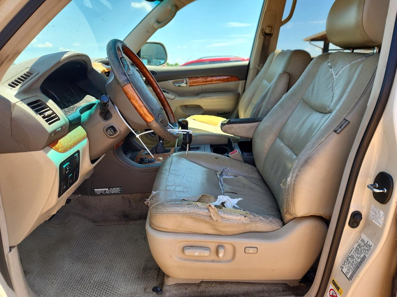 2003 Lexus Gx 470 Бежевый vin: JTJBT20XX30006883