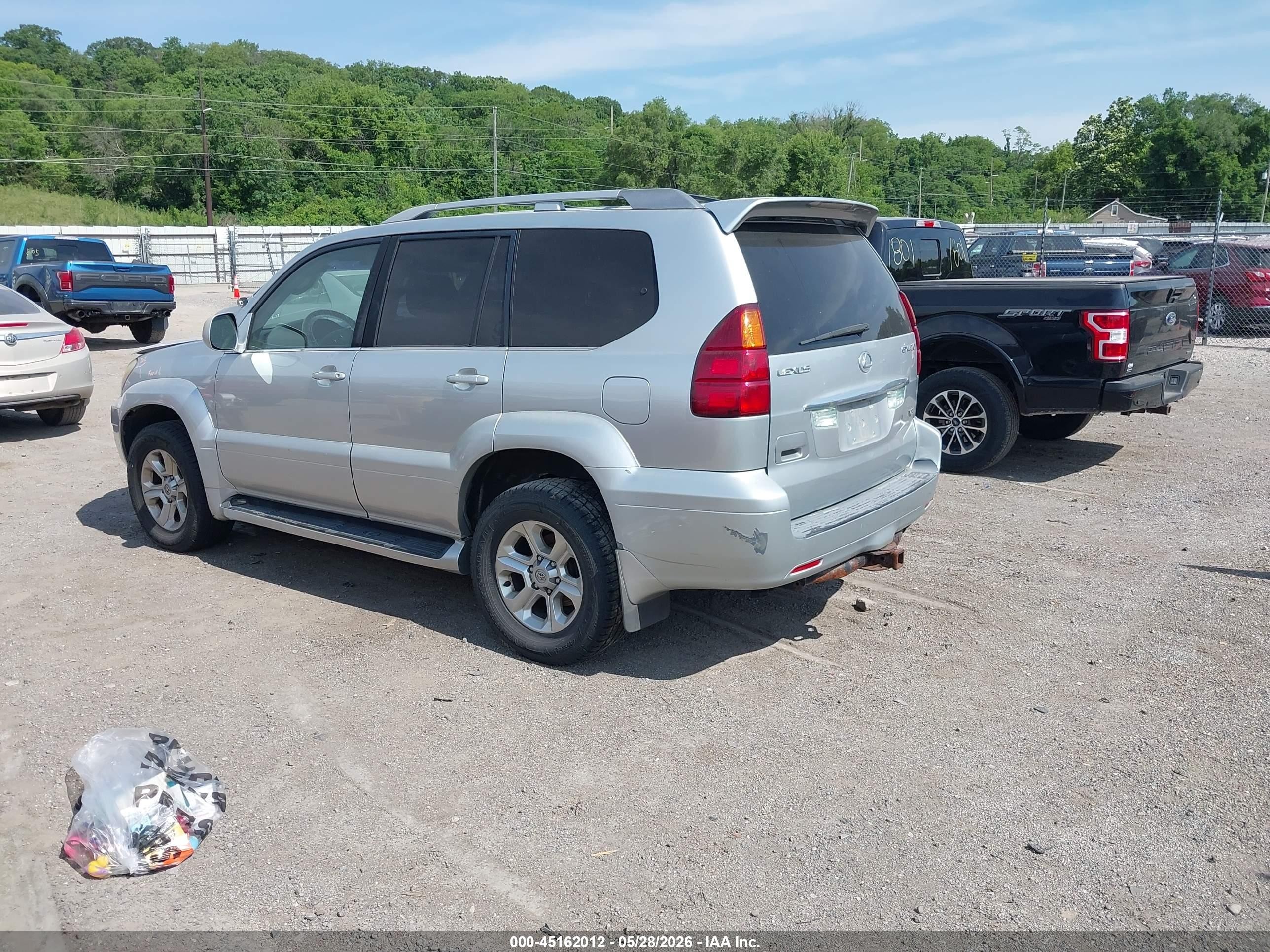 2006 Lexus Gx 470 Silver vin: JTJBT20XX60099229