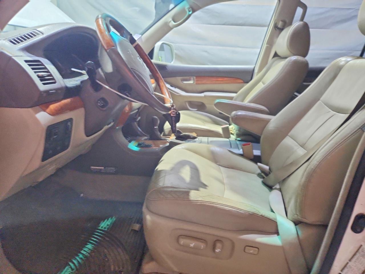 2006 Lexus Gx 470 White vin: JTJBT20XX60113470