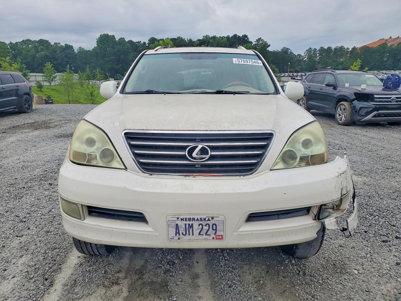 2007 Lexus Gx 470 Белый vin: JTJBT20XX70131324
