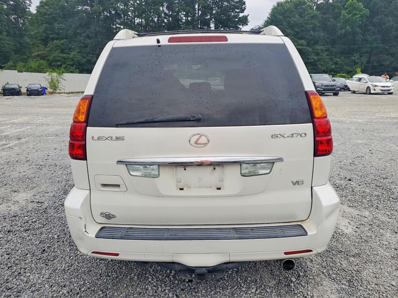 2007 Lexus Gx 470 Белый vin: JTJBT20XX70131324