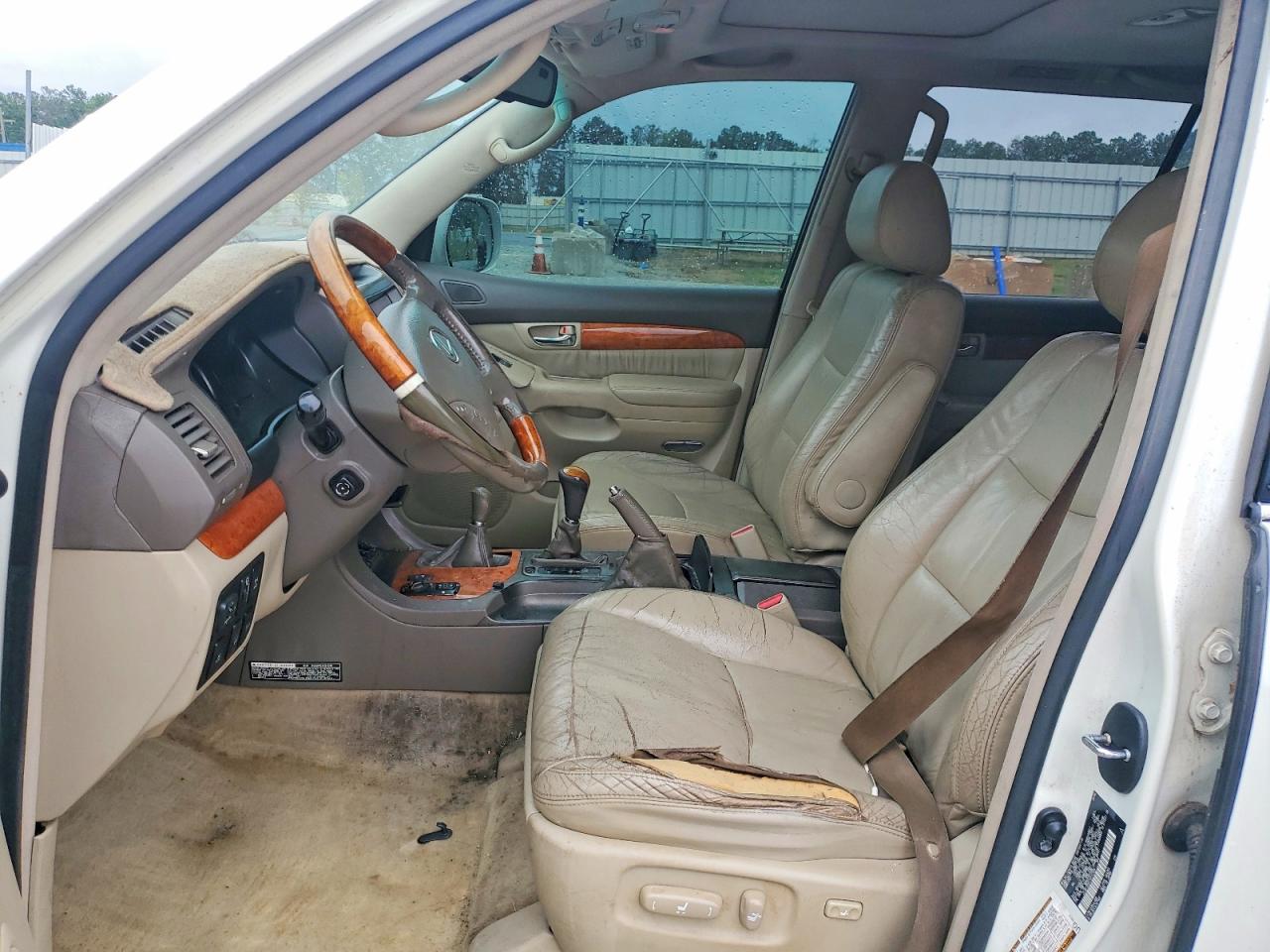 2007 Lexus Gx 470 Белый vin: JTJBT20XX70131324