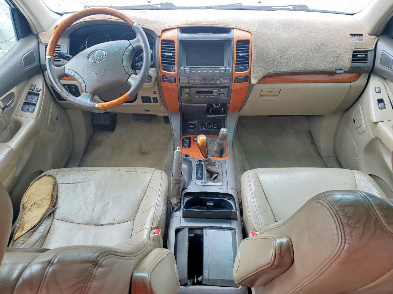 2007 Lexus Gx 470 Белый vin: JTJBT20XX70131324