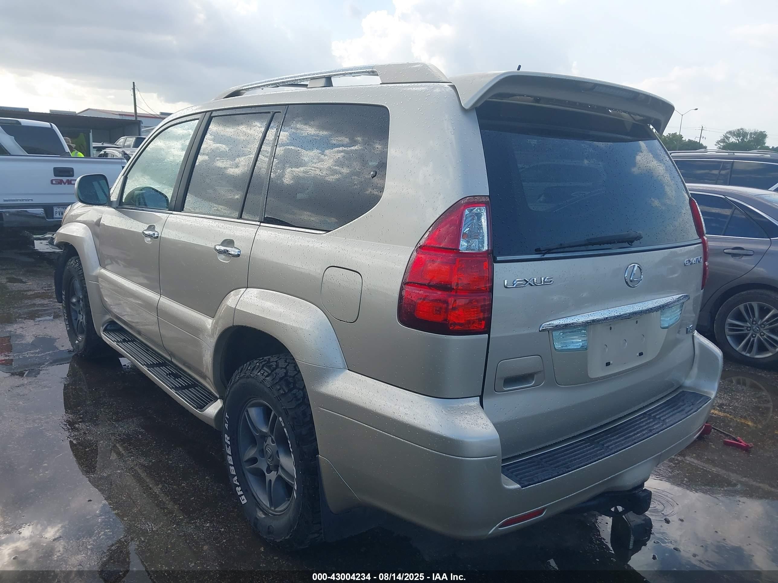 2009 Lexus Gx 470   Бежевый vin: JTJBT20XX90176976
