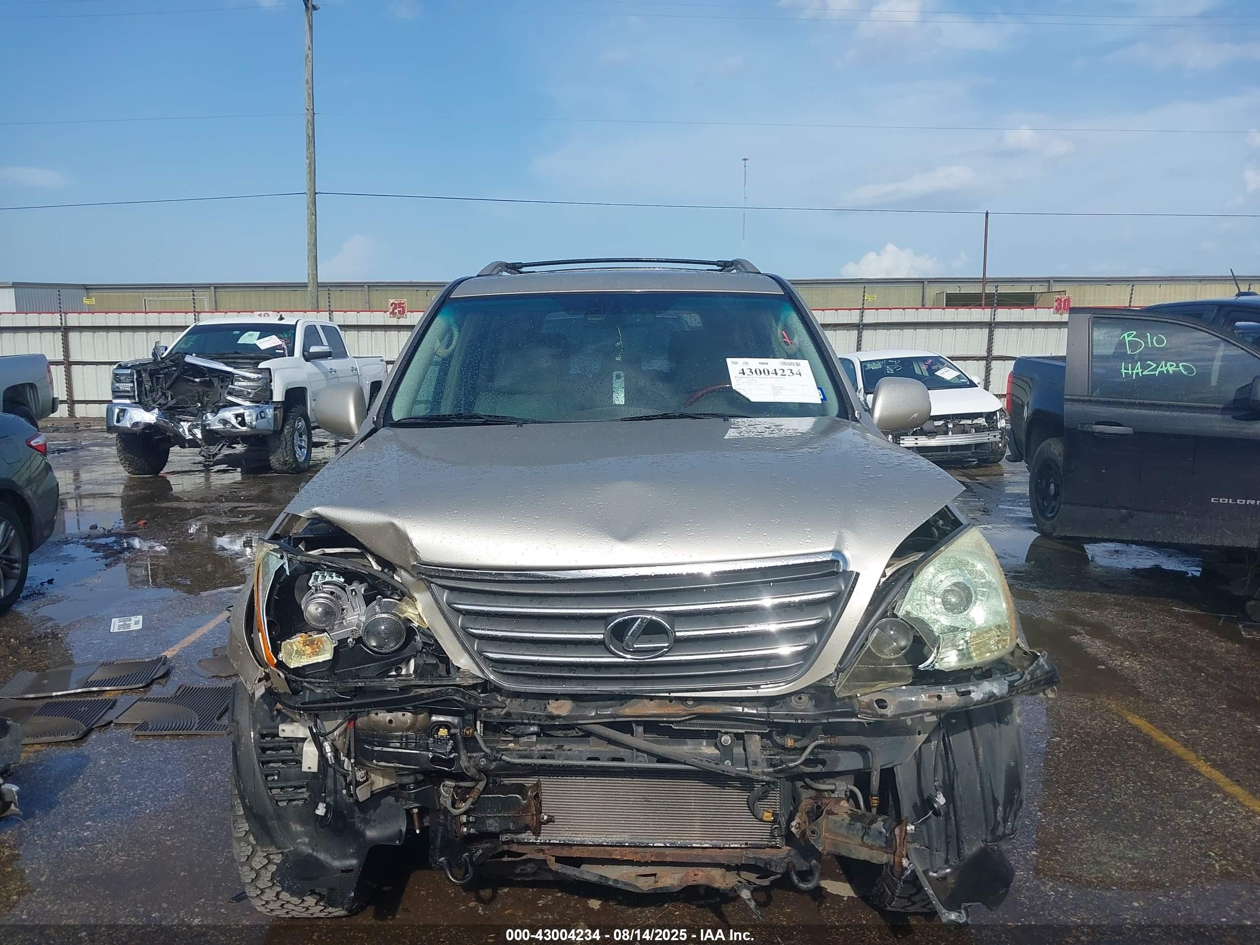 2009 Lexus Gx 470   Бежевый vin: JTJBT20XX90176976