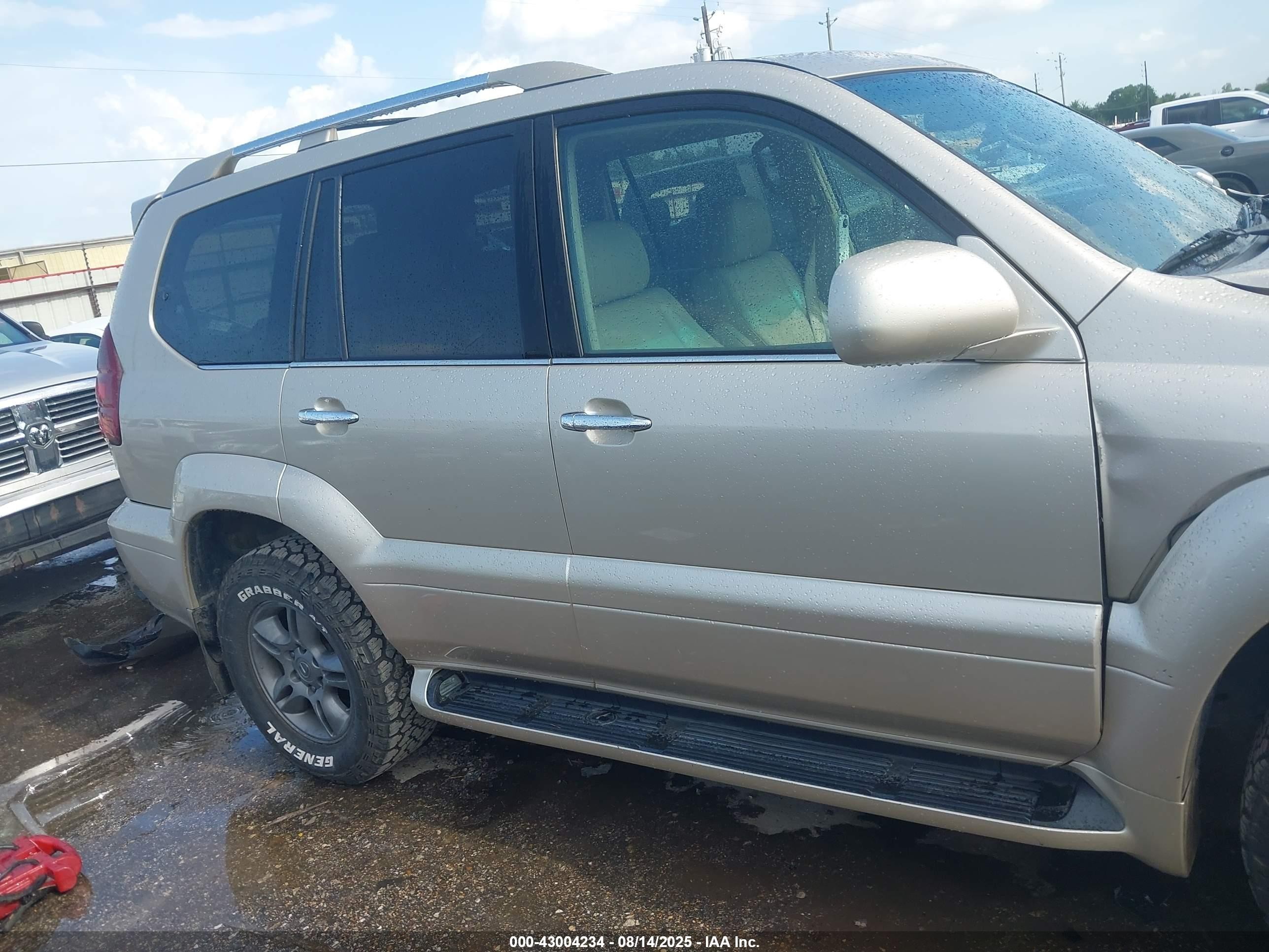 2009 Lexus Gx 470   Бежевый vin: JTJBT20XX90176976