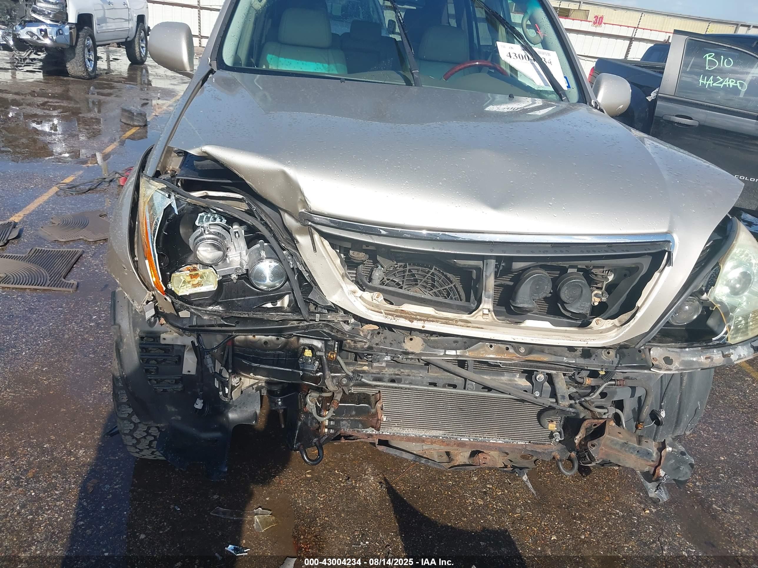 2009 Lexus Gx 470   Бежевый vin: JTJBT20XX90176976