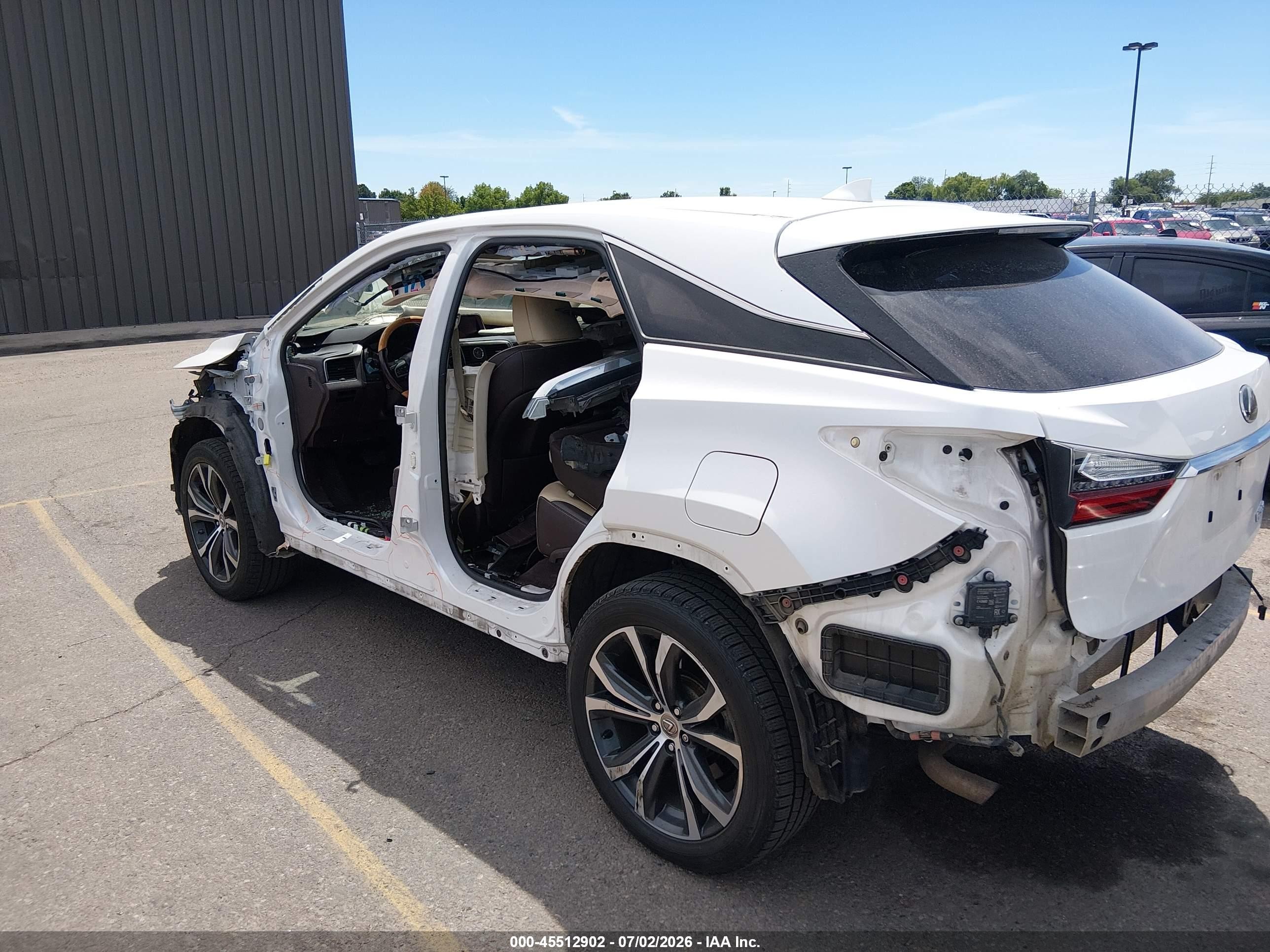 2017 Lexus Rx 350   White vin: JTJBZMCA0H2014617
