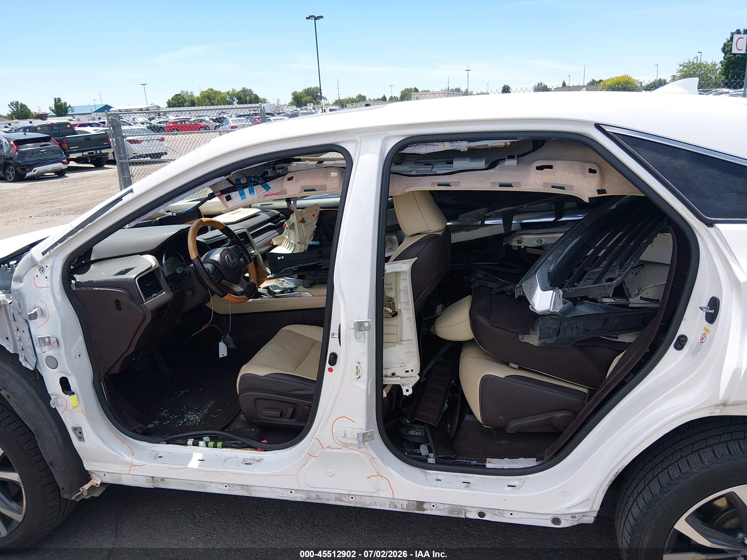 2017 Lexus Rx 350   White vin: JTJBZMCA0H2014617