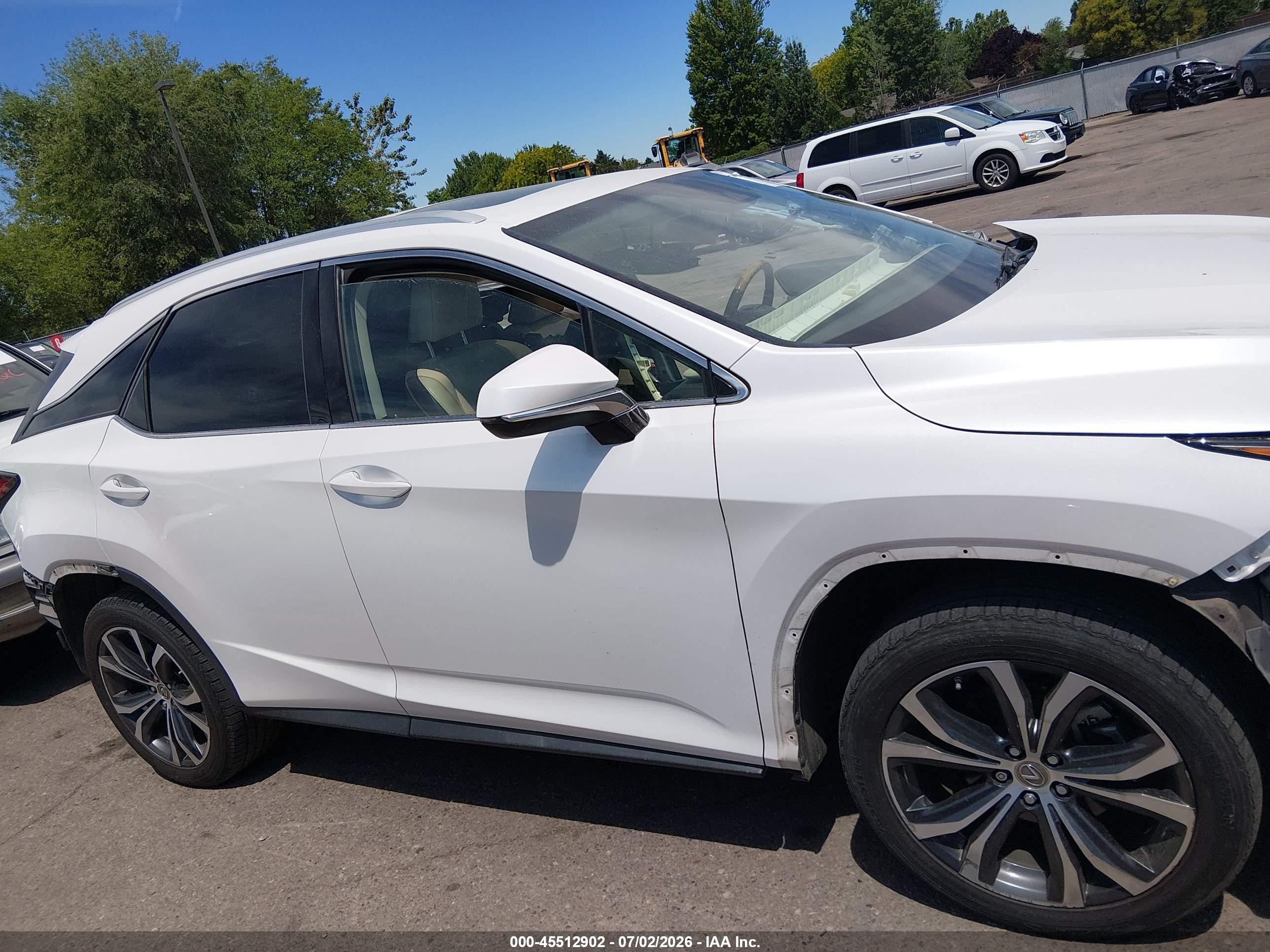 2017 Lexus Rx 350   White vin: JTJBZMCA0H2014617