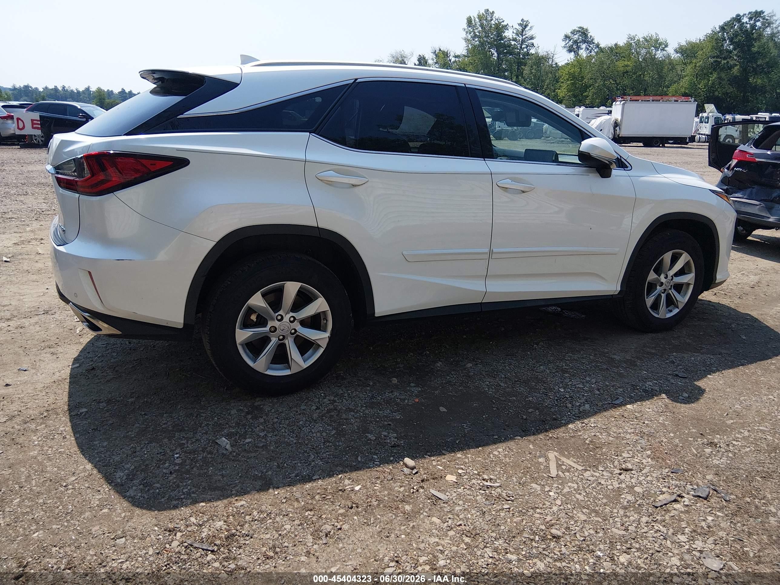 2017 Lexus Rx 350 White vin: JTJBZMCA3H2028544