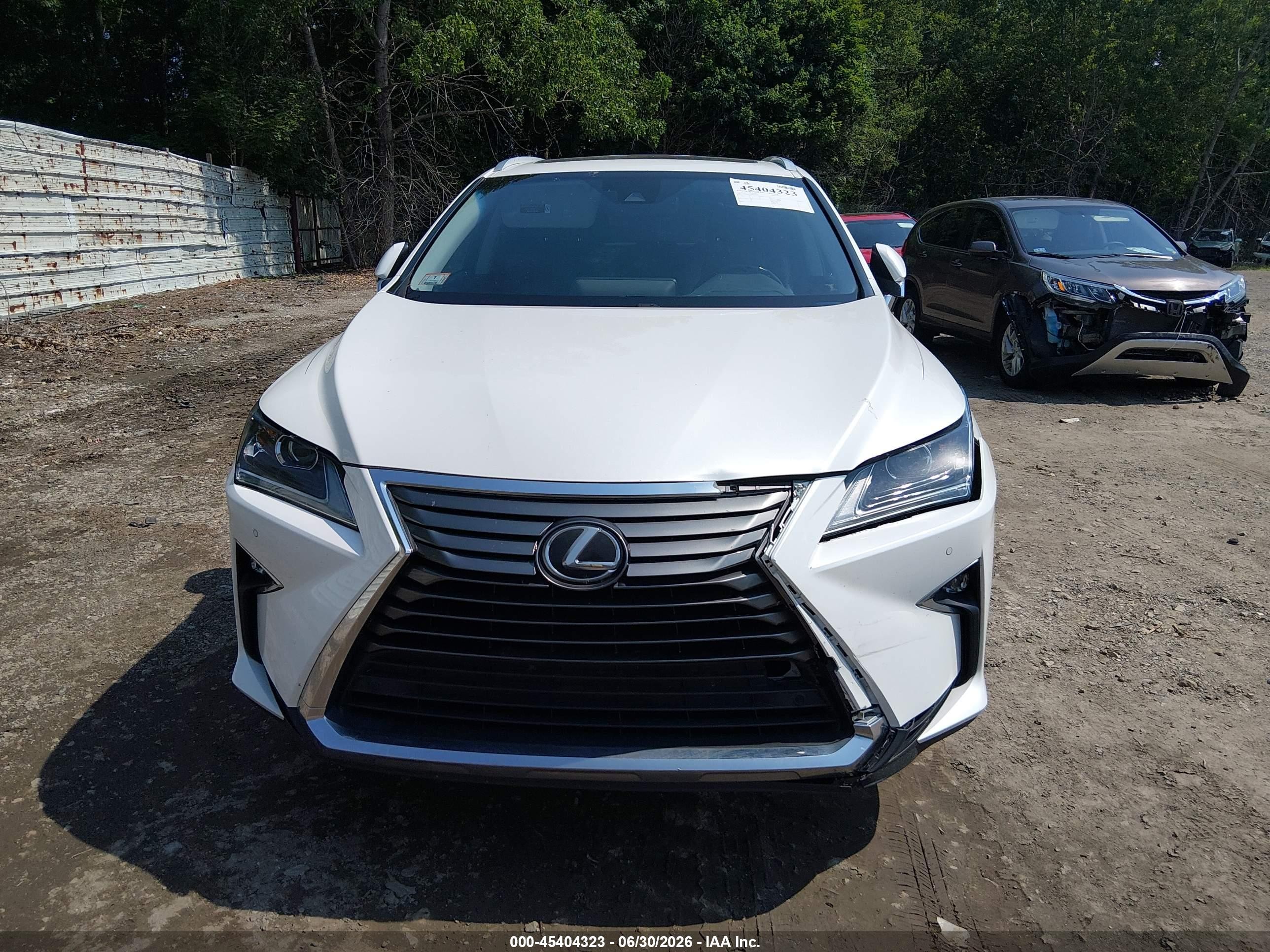 2017 Lexus Rx 350 White vin: JTJBZMCA3H2028544