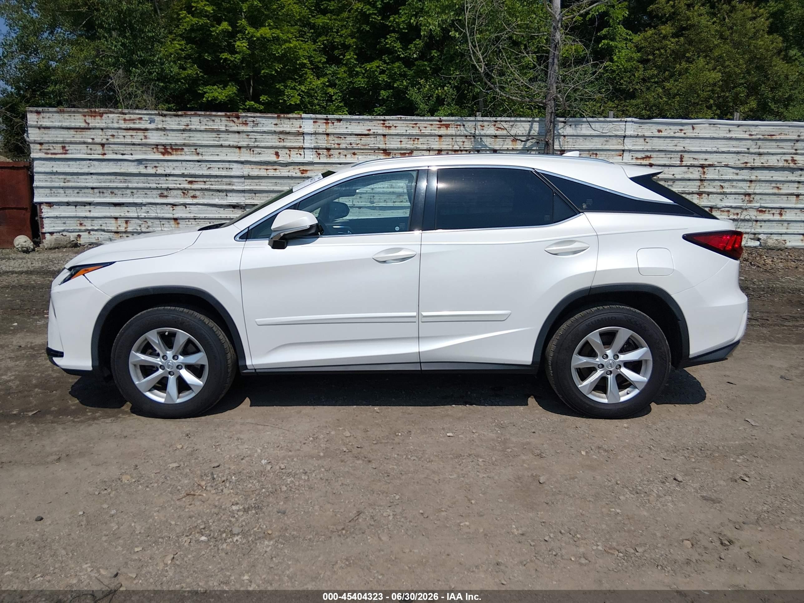 2017 Lexus Rx 350 White vin: JTJBZMCA3H2028544