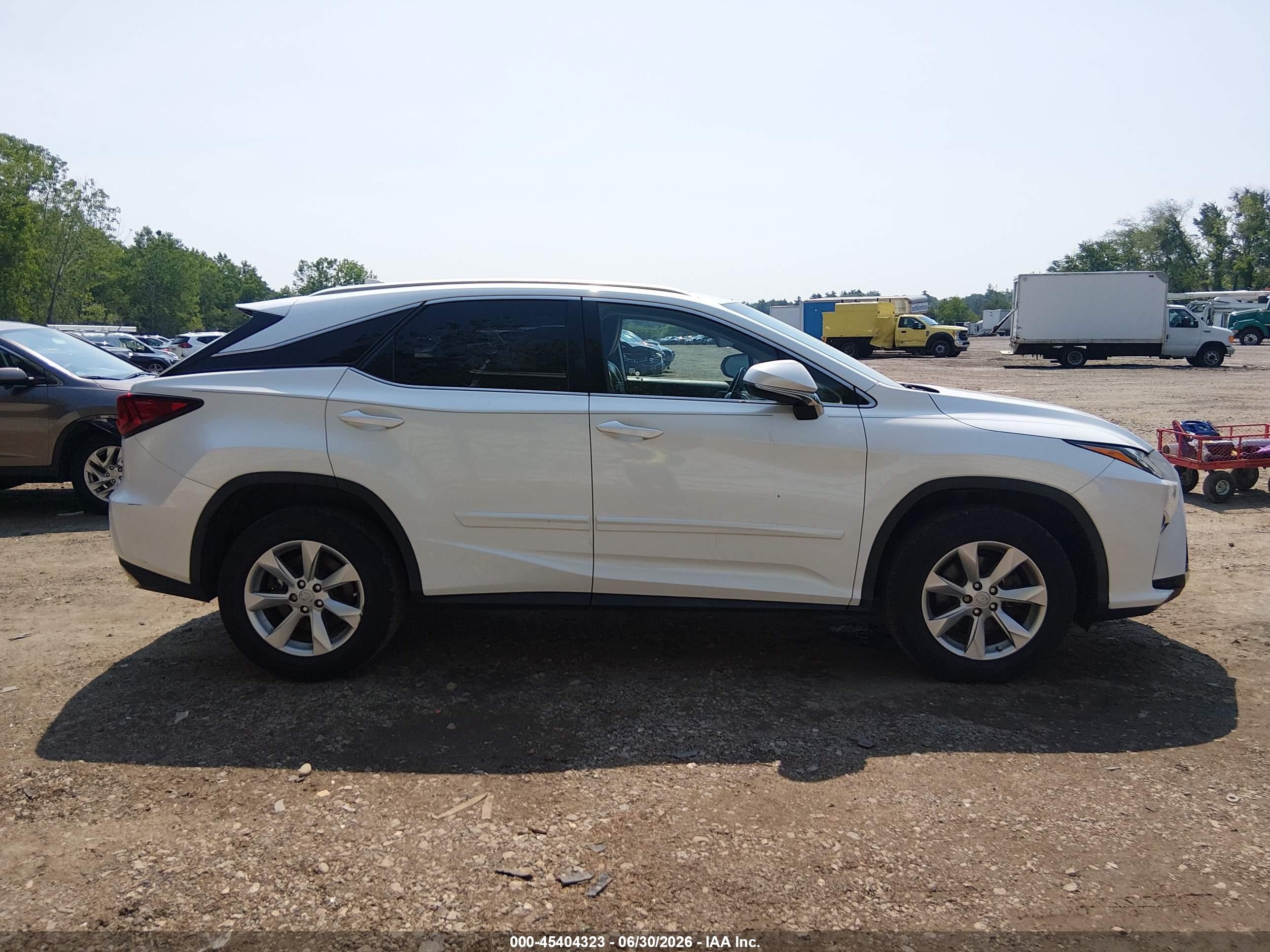 2017 Lexus Rx 350 White vin: JTJBZMCA3H2028544