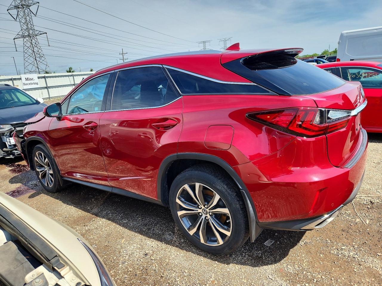 2016 Lexus Rx 350 Red vin: JTJBZMCA4G2010245