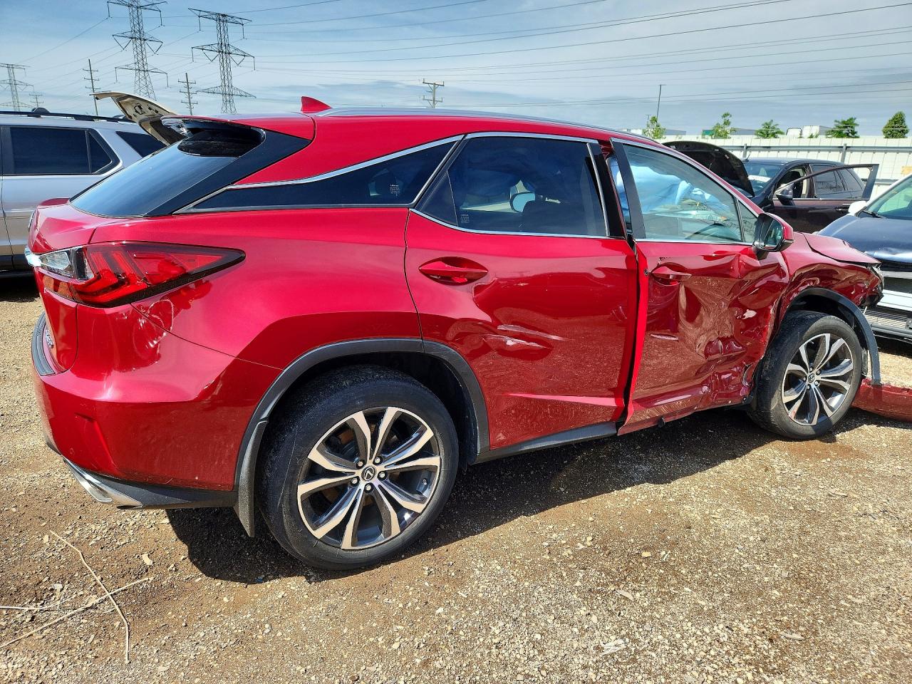 2016 Lexus Rx 350 Red vin: JTJBZMCA4G2010245