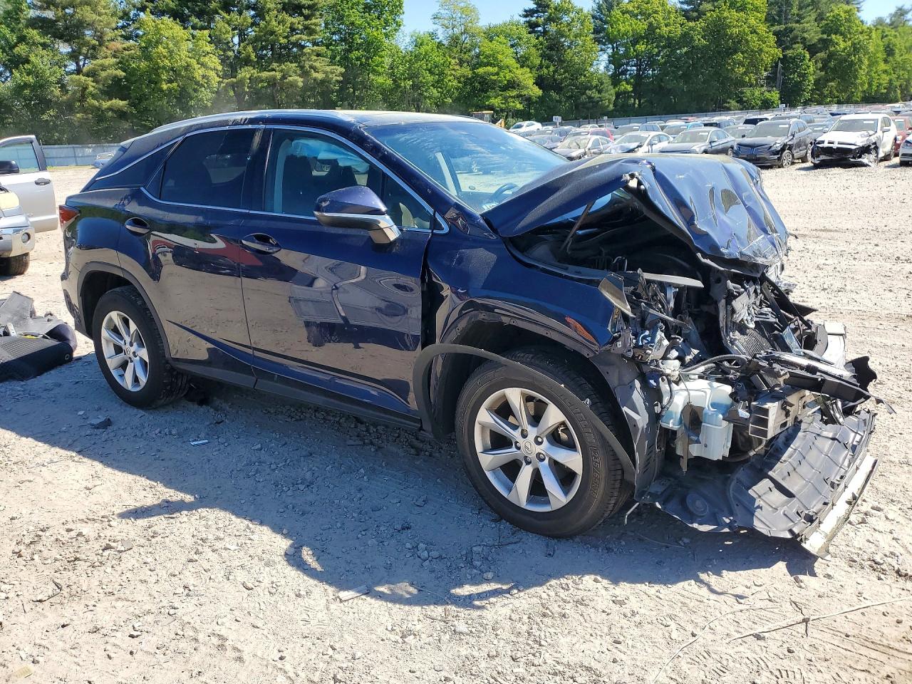 2017 Lexus Rx 350 Base Blue vin: JTJBZMCA4H2018024