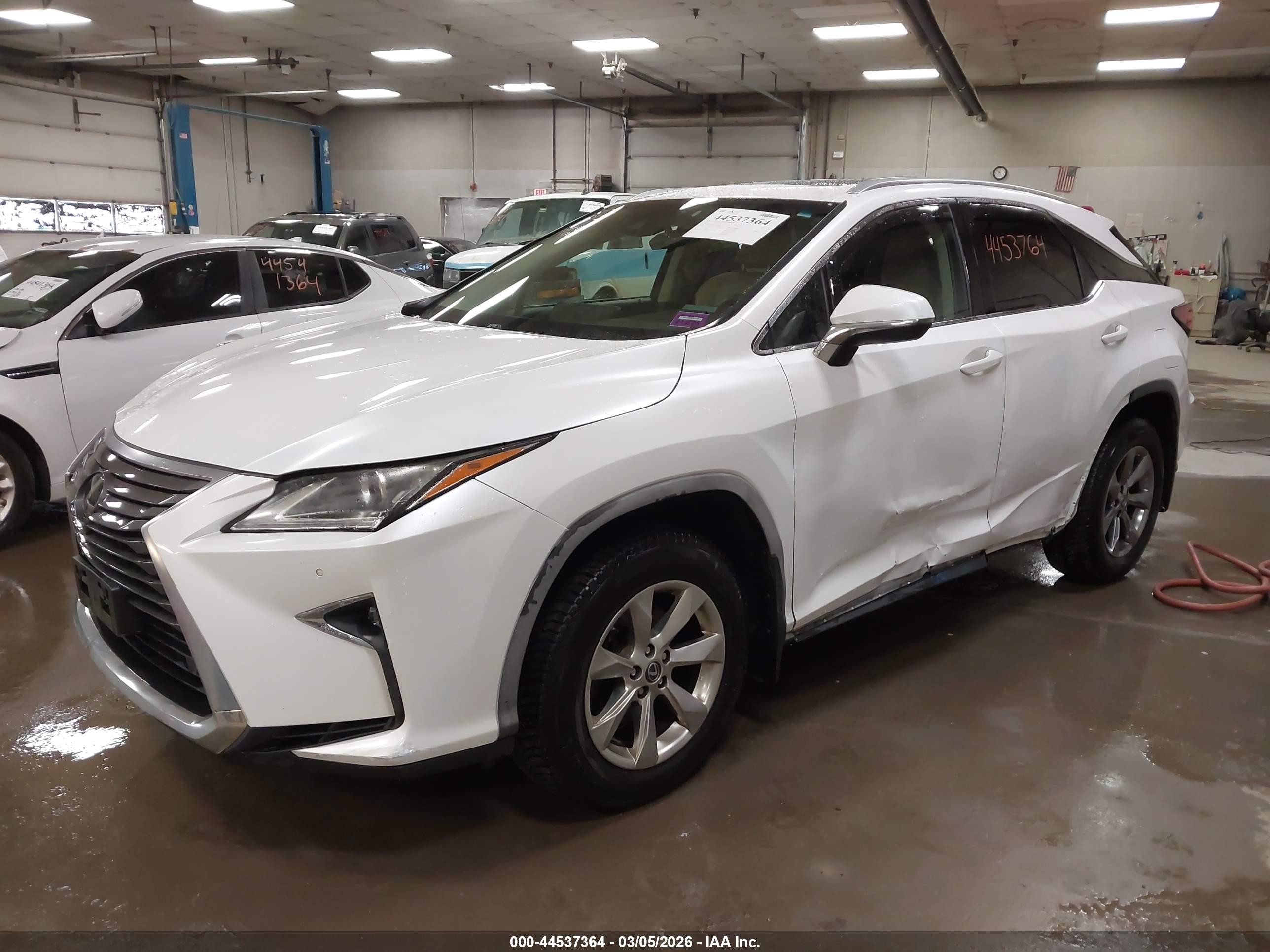 2019 Lexus Rx 350 White vin: JTJBZMCA4K2041598