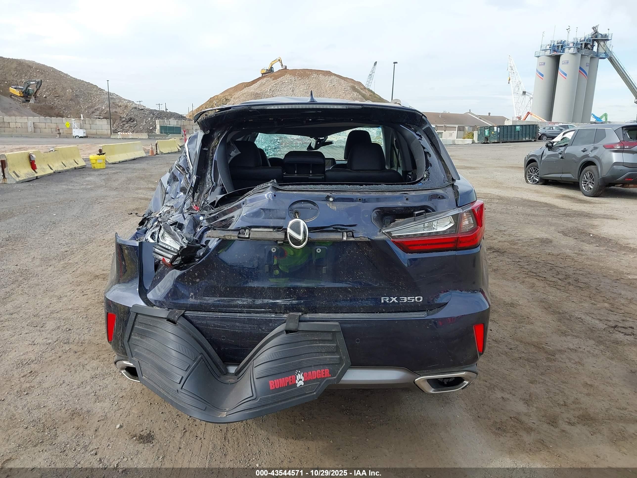 2018 Lexus Rx 350   Синий vin: JTJBZMCA6J2034683