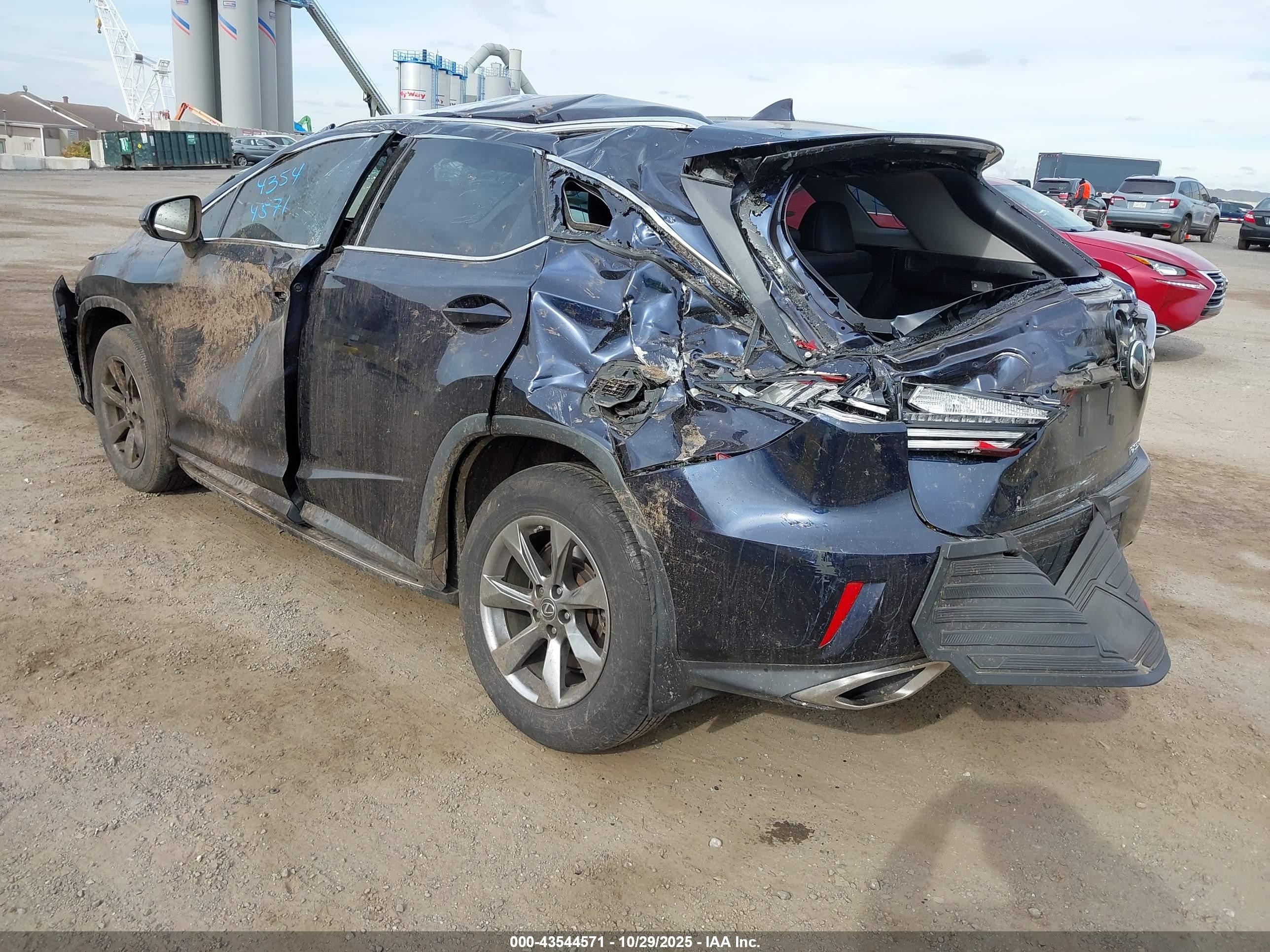 2018 Lexus Rx 350   Синий vin: JTJBZMCA6J2034683