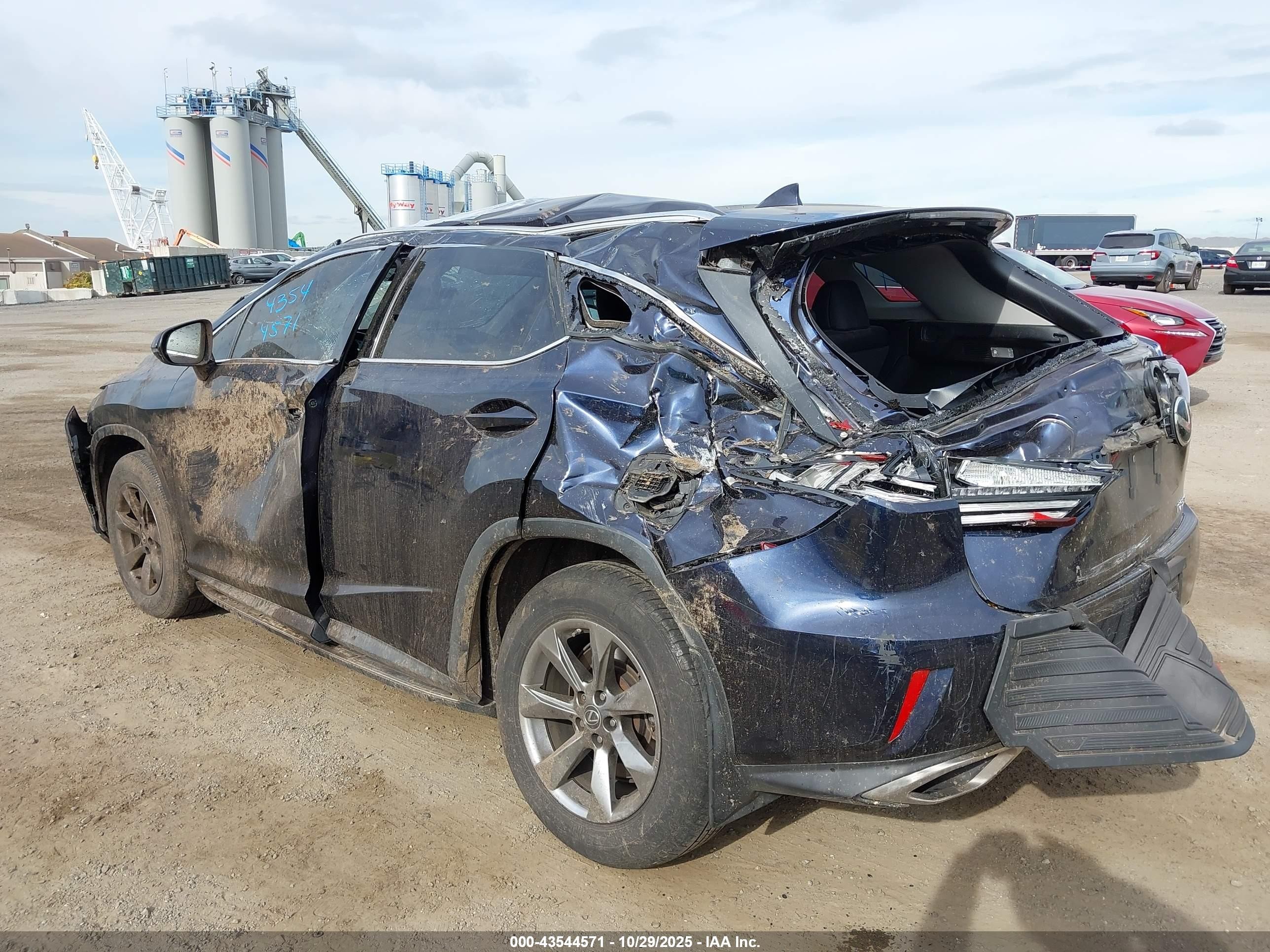 2018 Lexus Rx 350   Синий vin: JTJBZMCA6J2034683