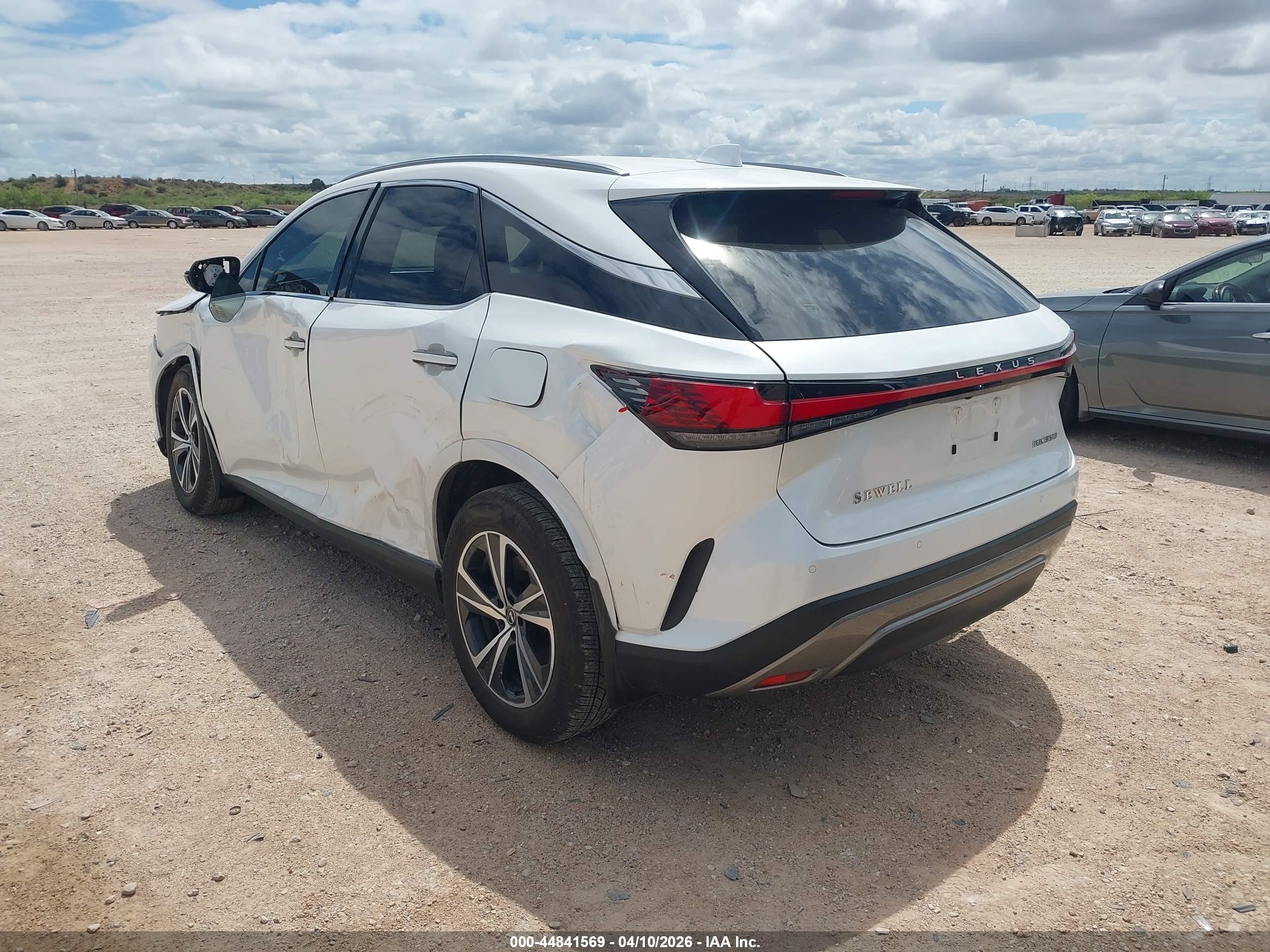2025 Lexus Rx 350 Premium White vin: JTJCHMAA2S2029184