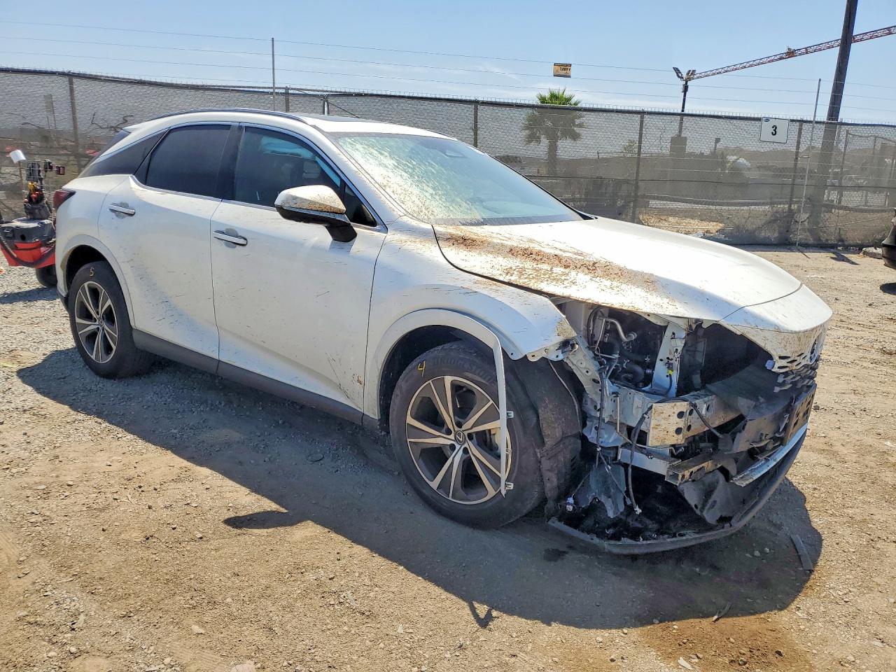 2025 Lexus Rx 350 Premium White vin: JTJCHMAA5S2029034