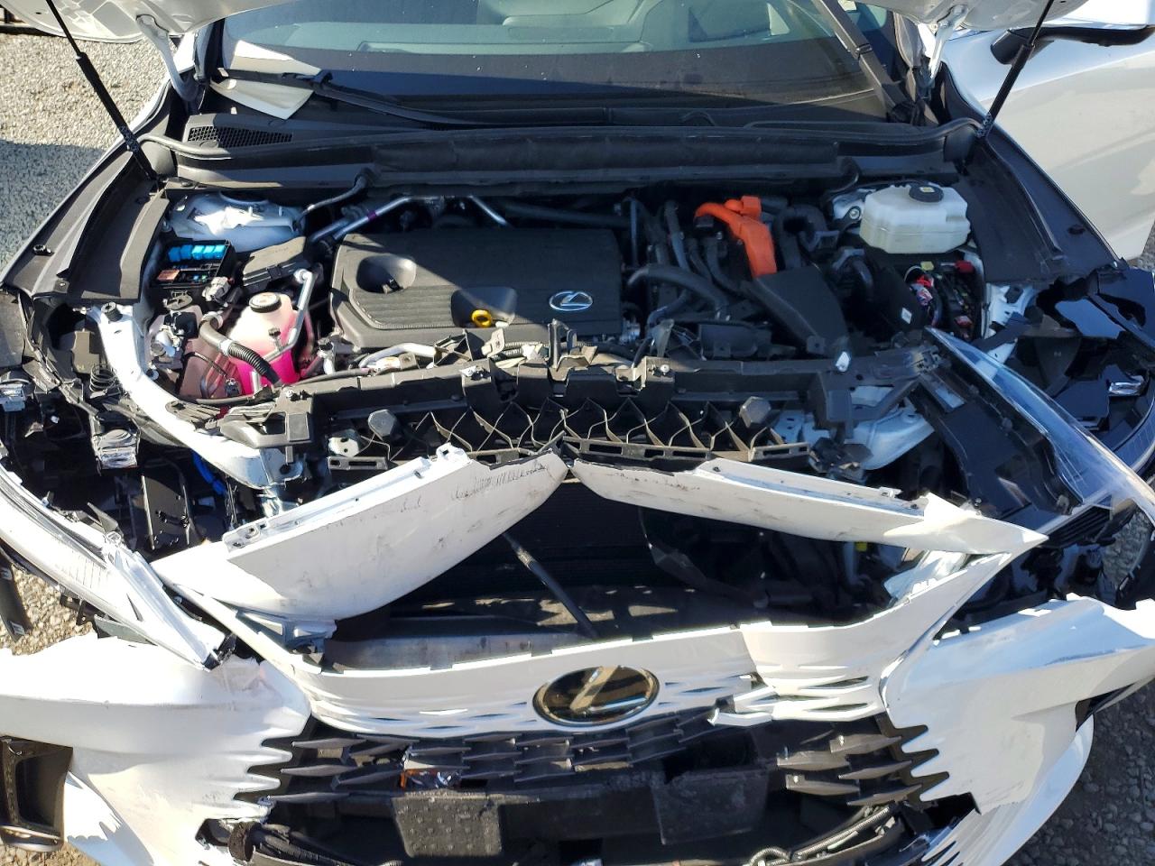 2025 Lexus Rx 450h+ Luxury White vin: JTJCJMGA9S2024690