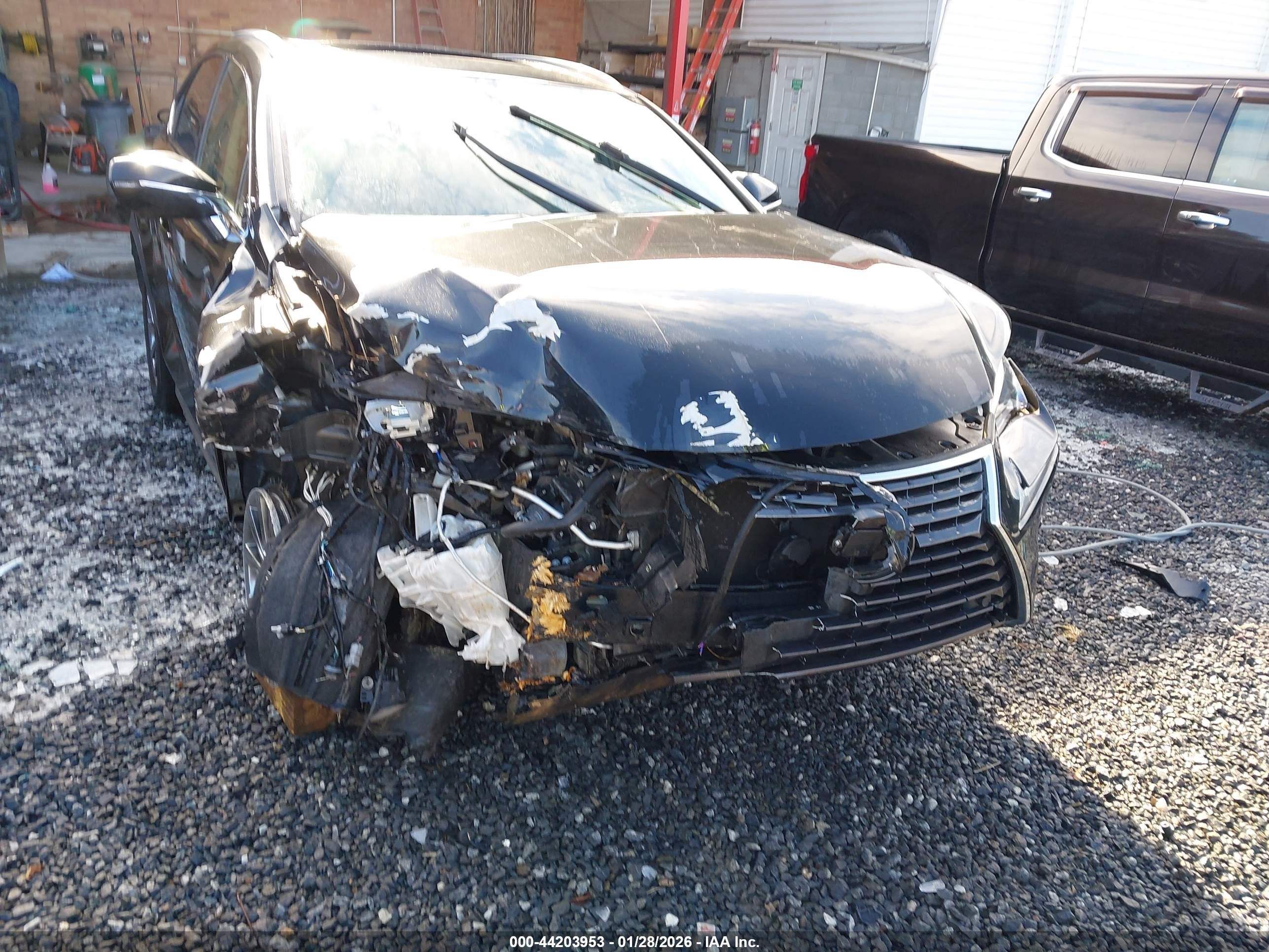 2020 Lexus Nx 300 Black vin: JTJDARBZ1L2164734