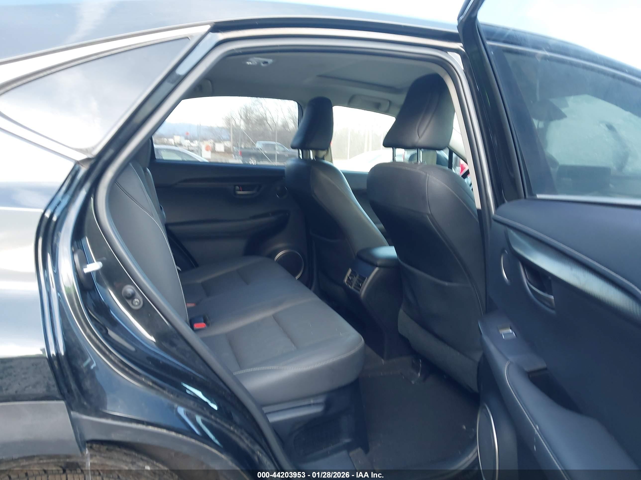 2020 Lexus Nx 300 Black vin: JTJDARBZ1L2164734