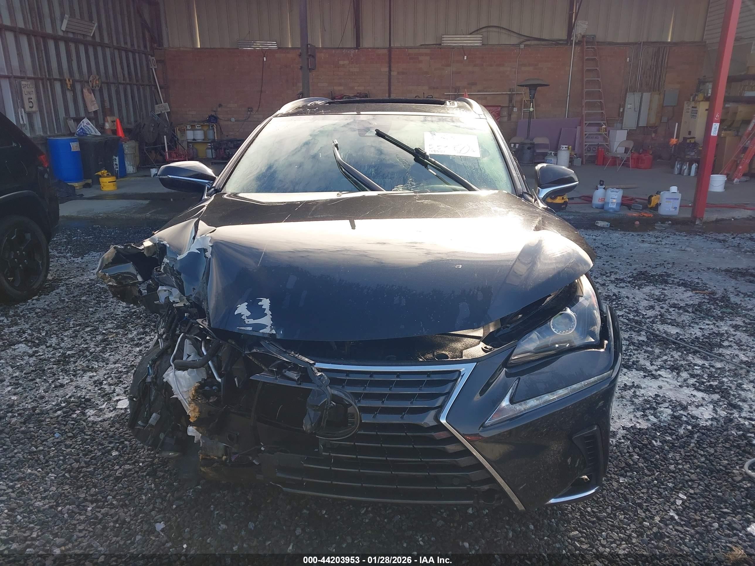 2020 Lexus Nx 300 Black vin: JTJDARBZ1L2164734