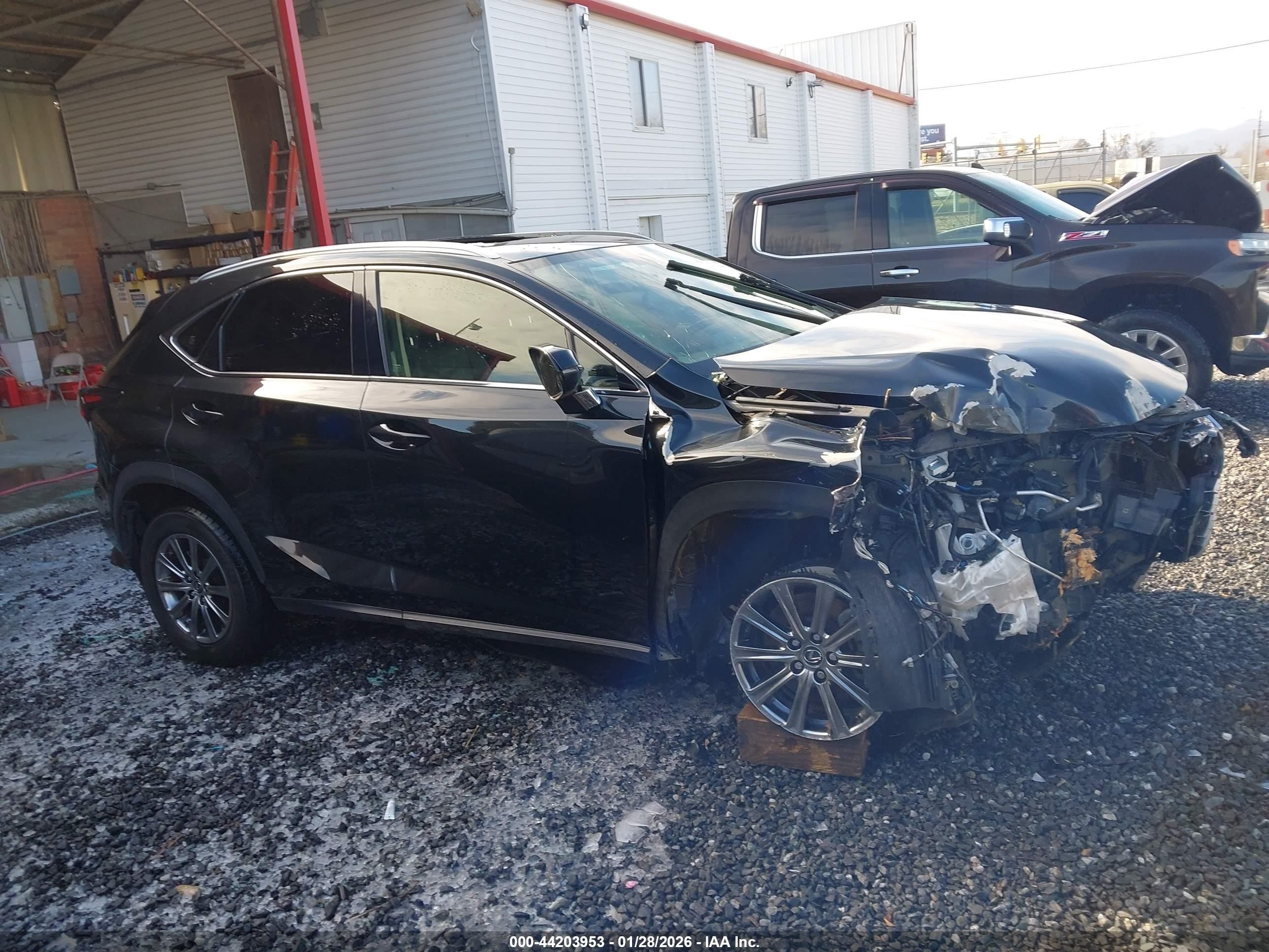 2020 Lexus Nx 300 Black vin: JTJDARBZ1L2164734