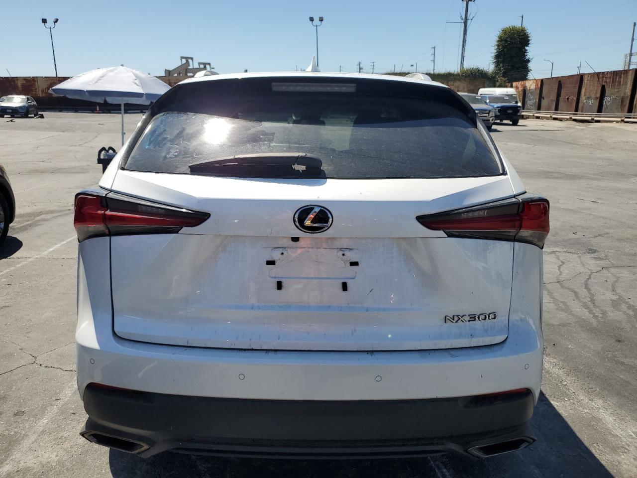 2020 Lexus Nx 300 White vin: JTJDARBZ2L5000794