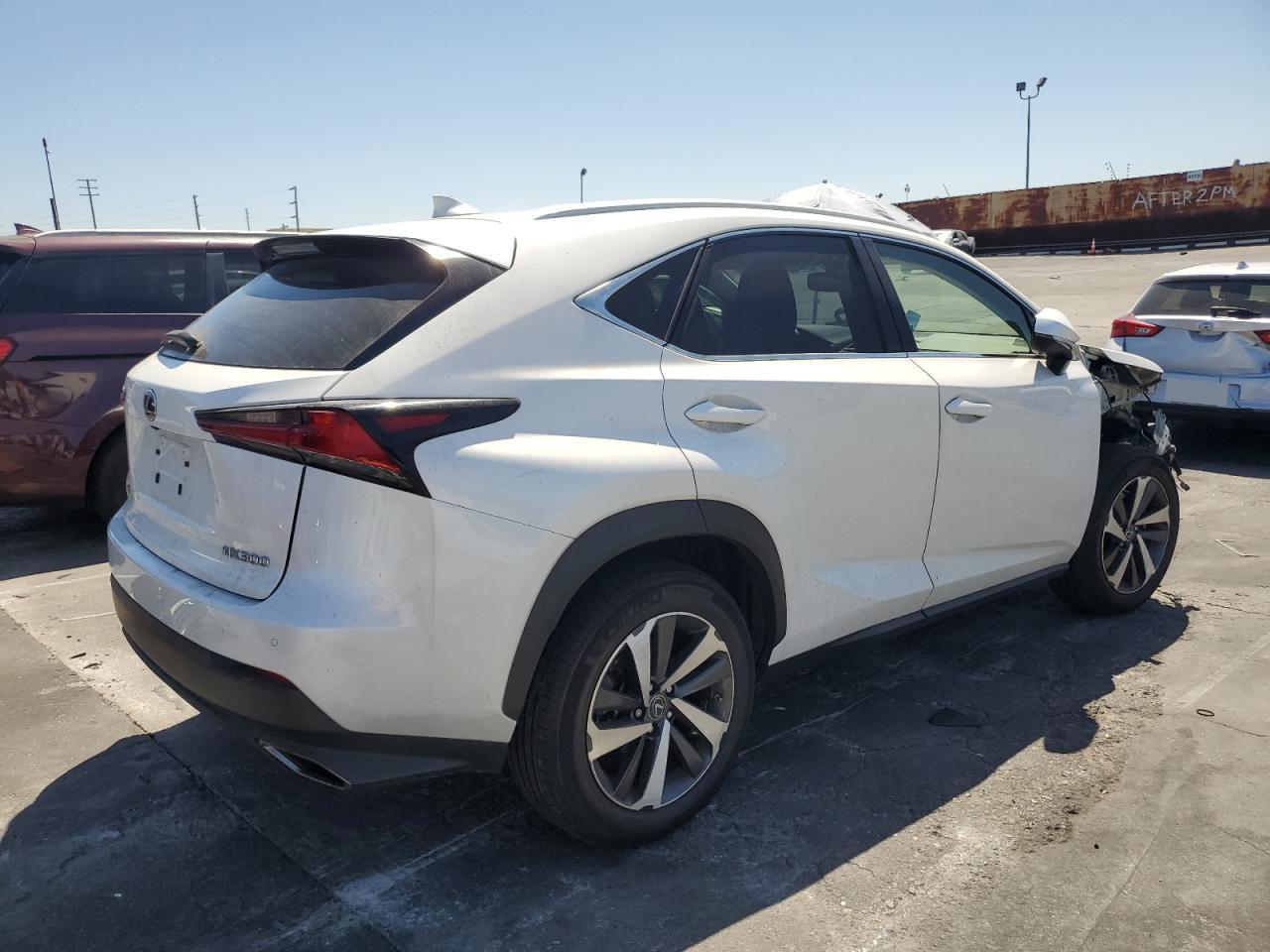 2020 Lexus Nx 300 White vin: JTJDARBZ2L5000794
