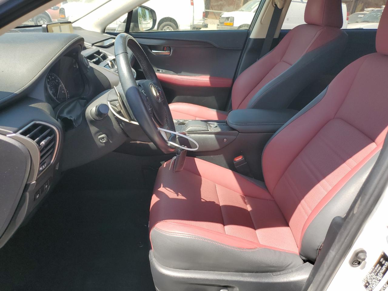 2020 Lexus Nx 300 White vin: JTJDARBZ2L5000794