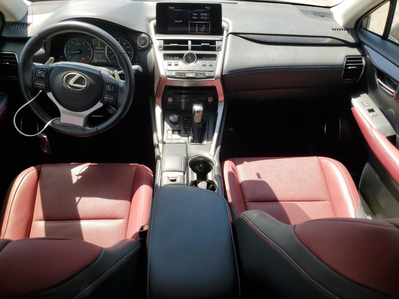 2020 Lexus Nx 300 White vin: JTJDARBZ2L5000794