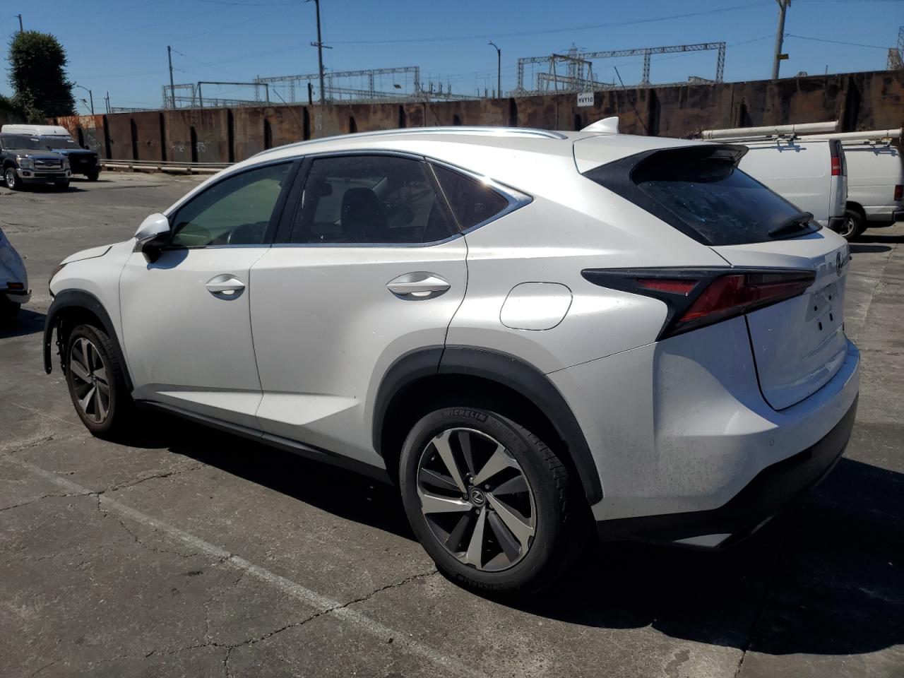 2020 Lexus Nx 300 White vin: JTJDARBZ2L5000794
