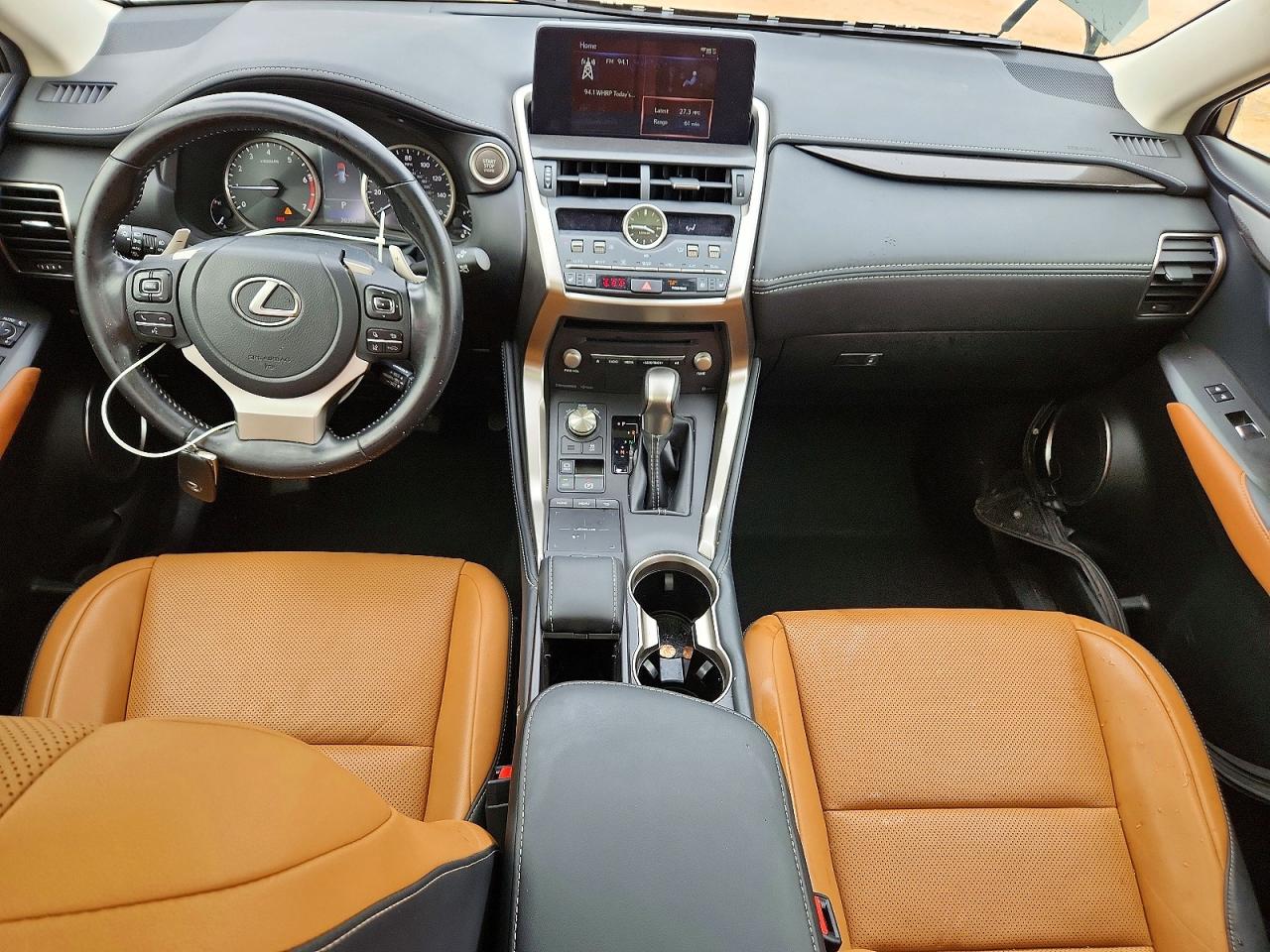 2021 Lexus Nx 300 Base Зеленый vin: JTJDARBZ2M2193130