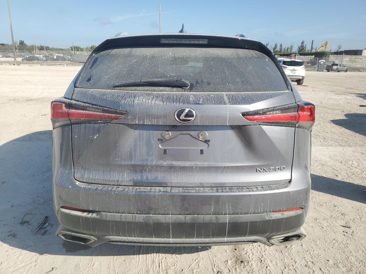 2021 Lexus Nx 300 Base Gray vin: JTJDARBZ3M2185389