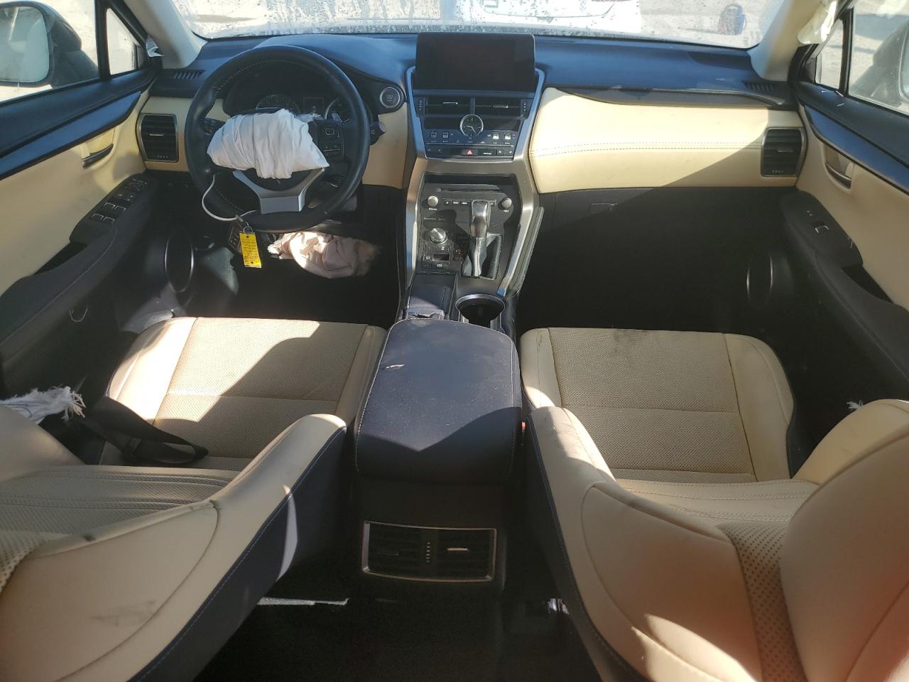 2021 Lexus Nx 300 Base Gray vin: JTJDARBZ3M2185389