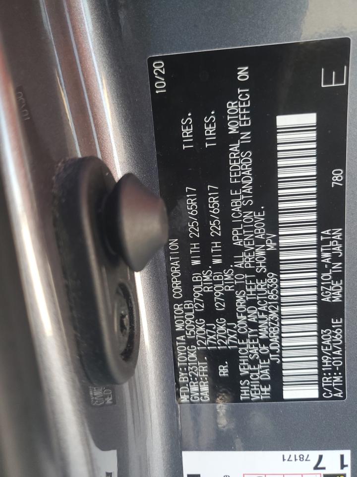 2021 Lexus Nx 300 Base Gray vin: JTJDARBZ3M2185389
